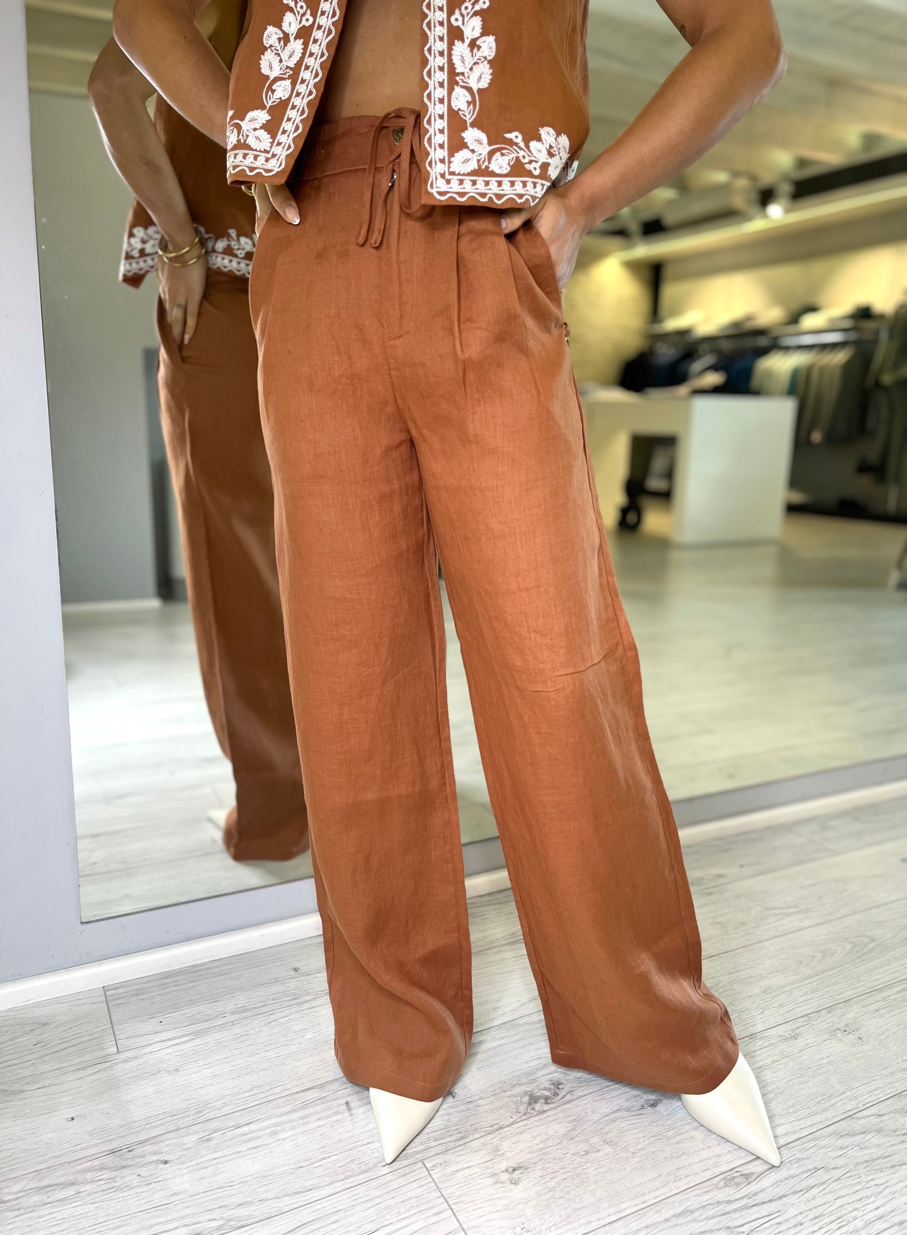 Pantalone con coulisse