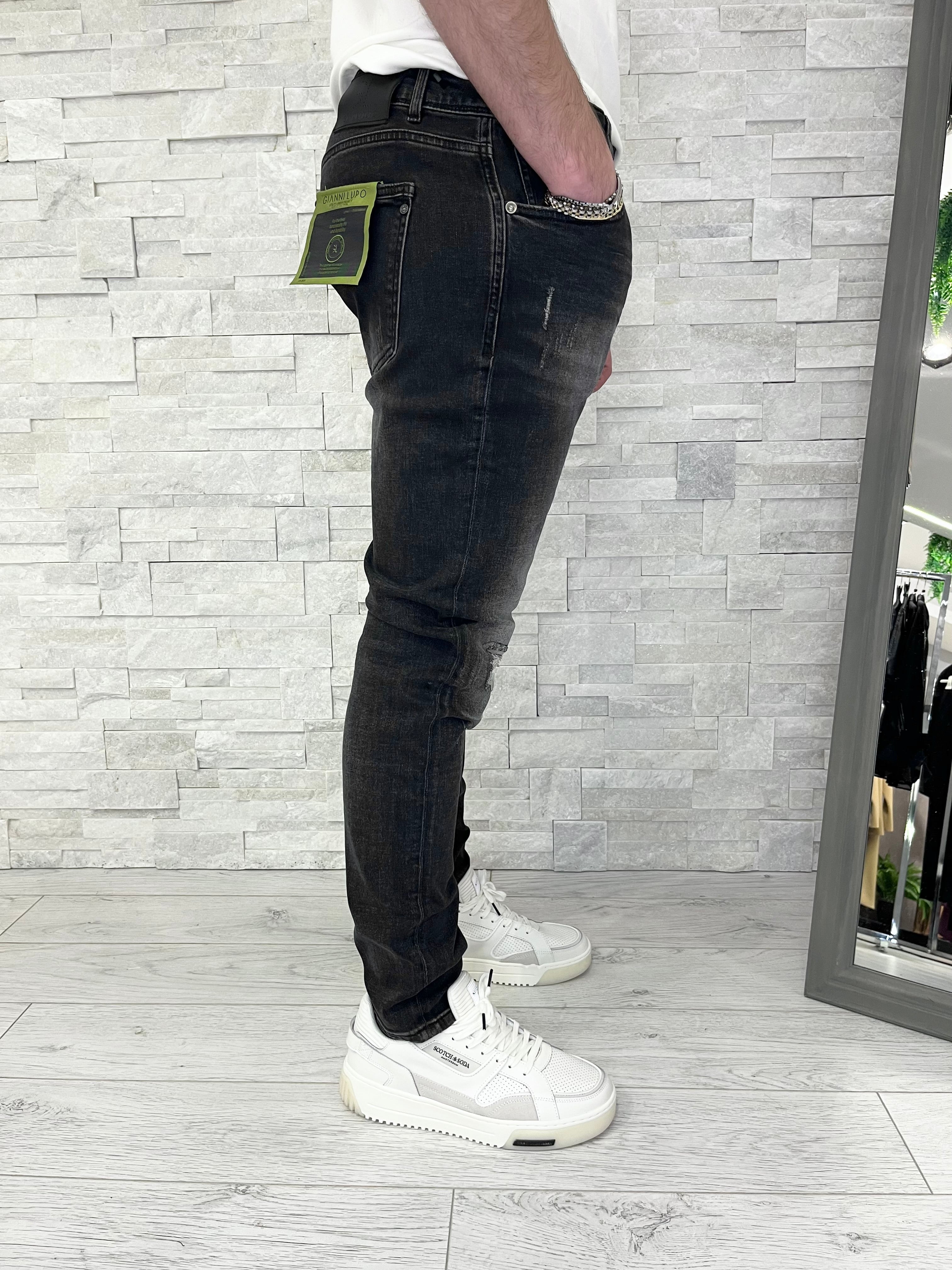 Jeans kevin skinny fit rip&repair