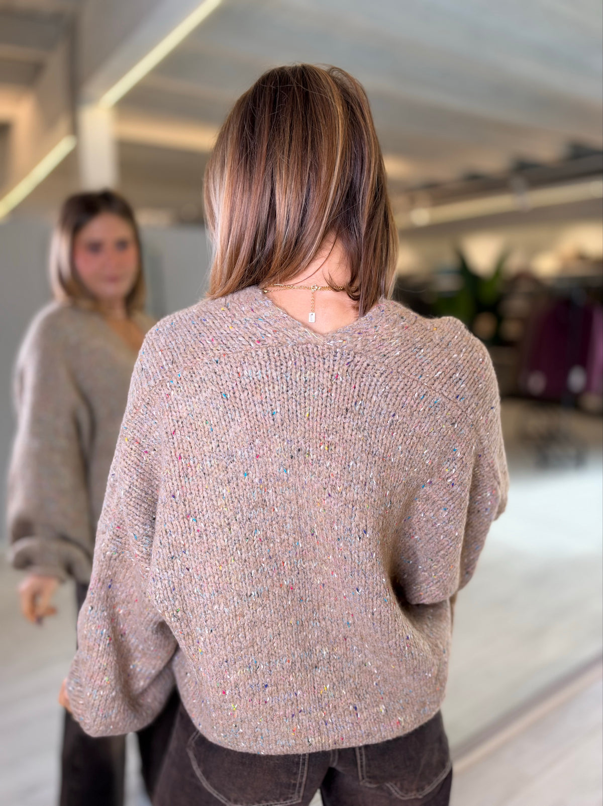Cardigan beige