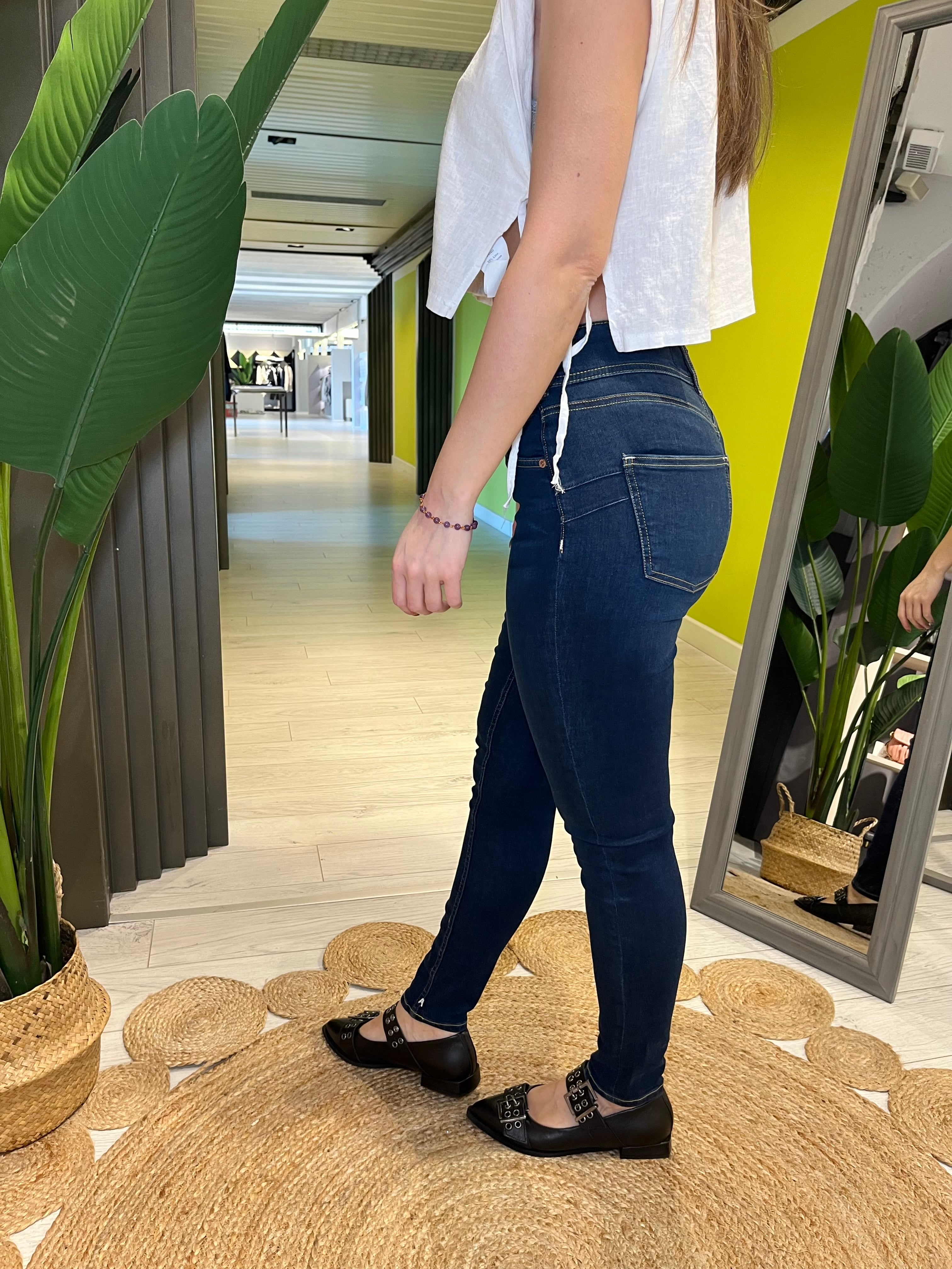 Jeans skinny blu