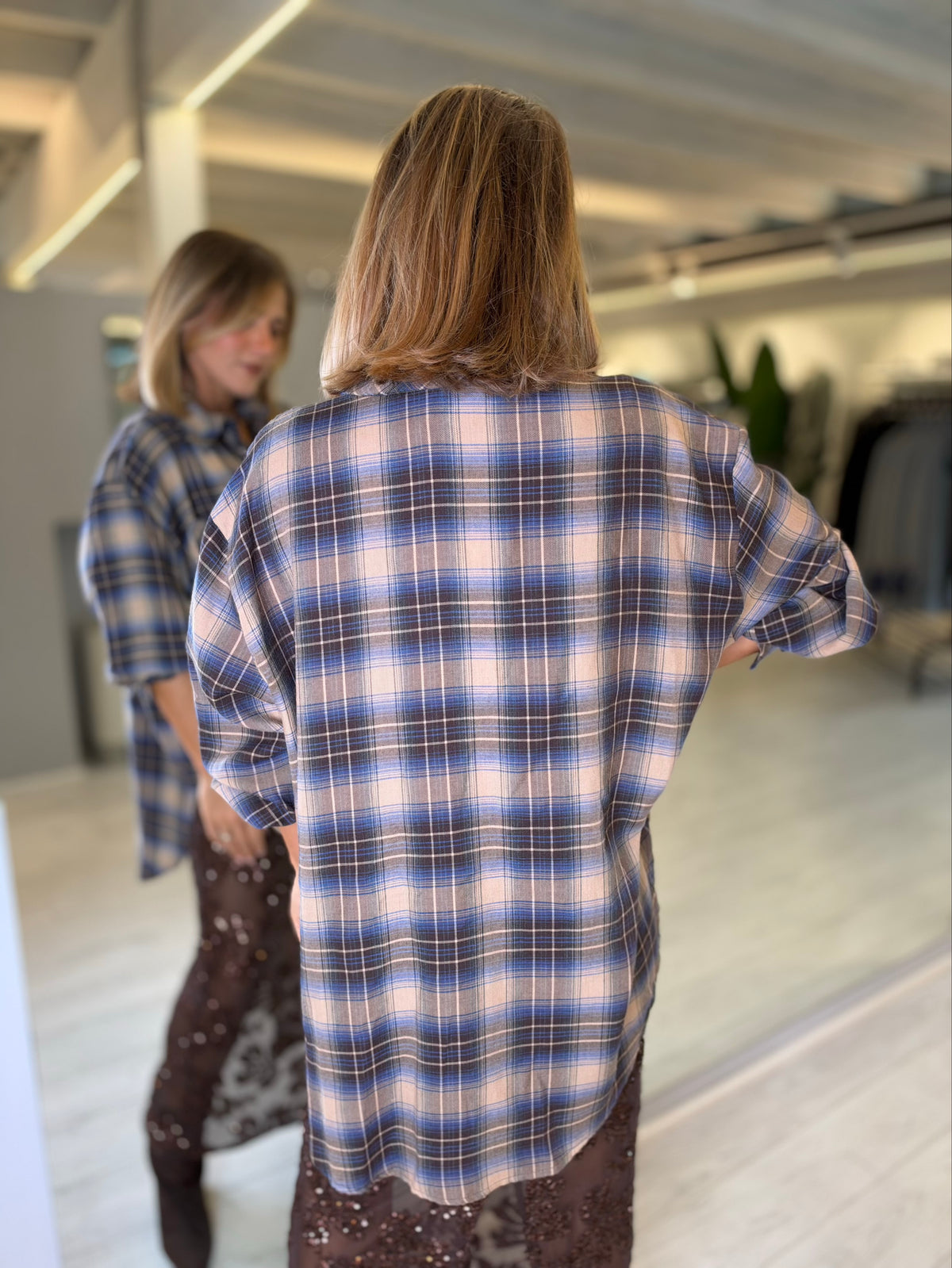 Camicia in fantasia check