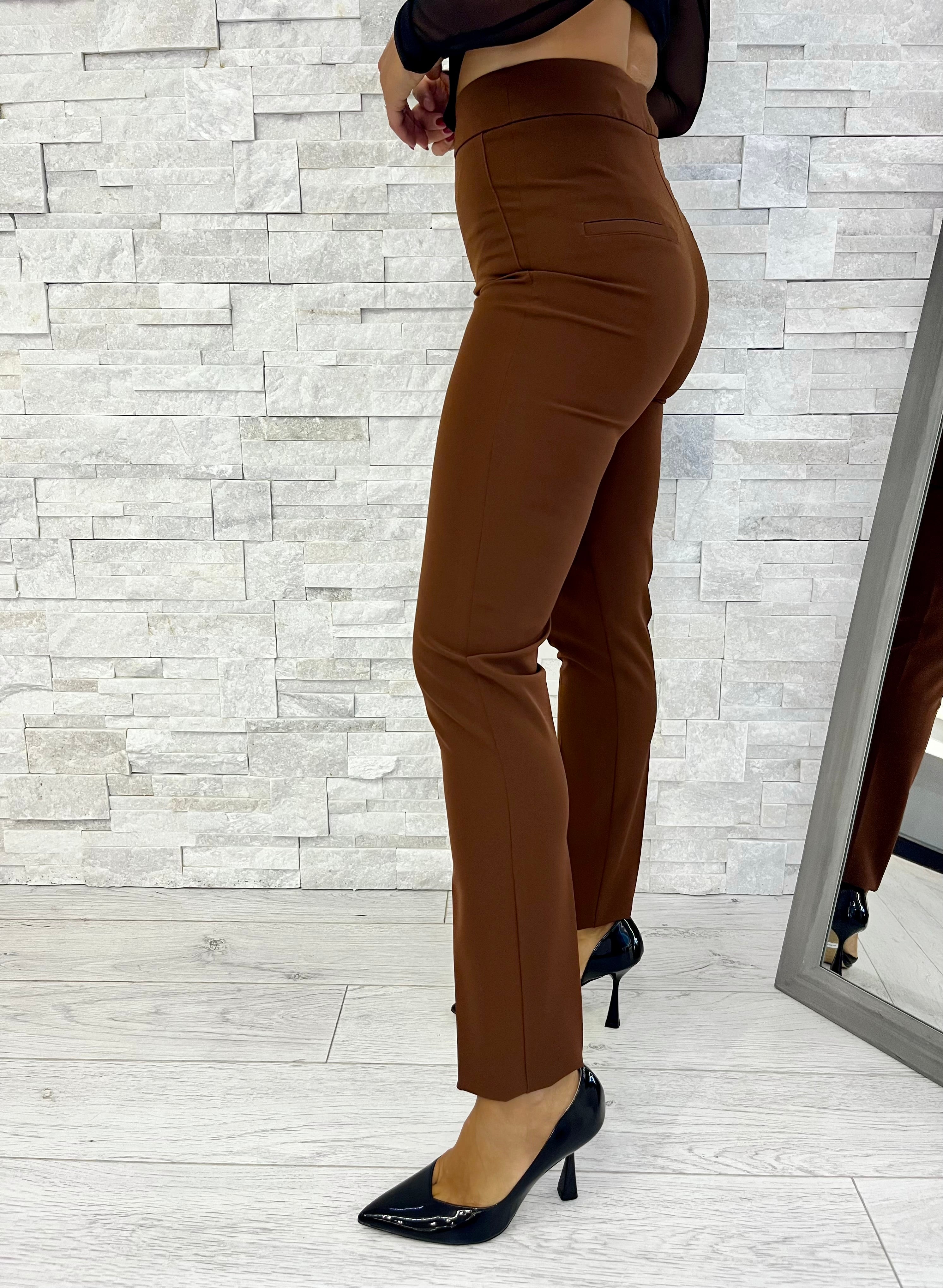 Tailleur monopetto brown