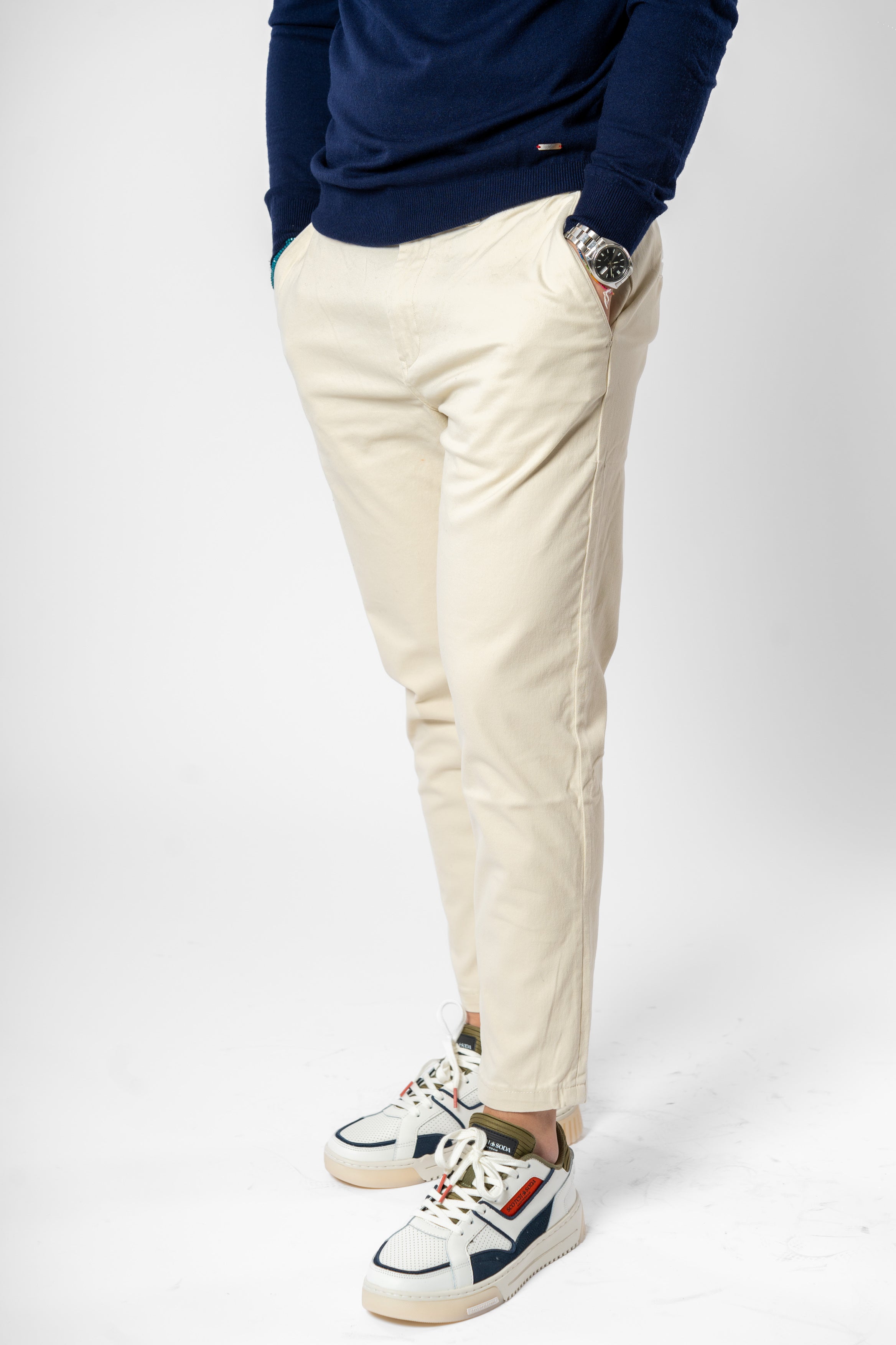 Pantalone in cotone invernale