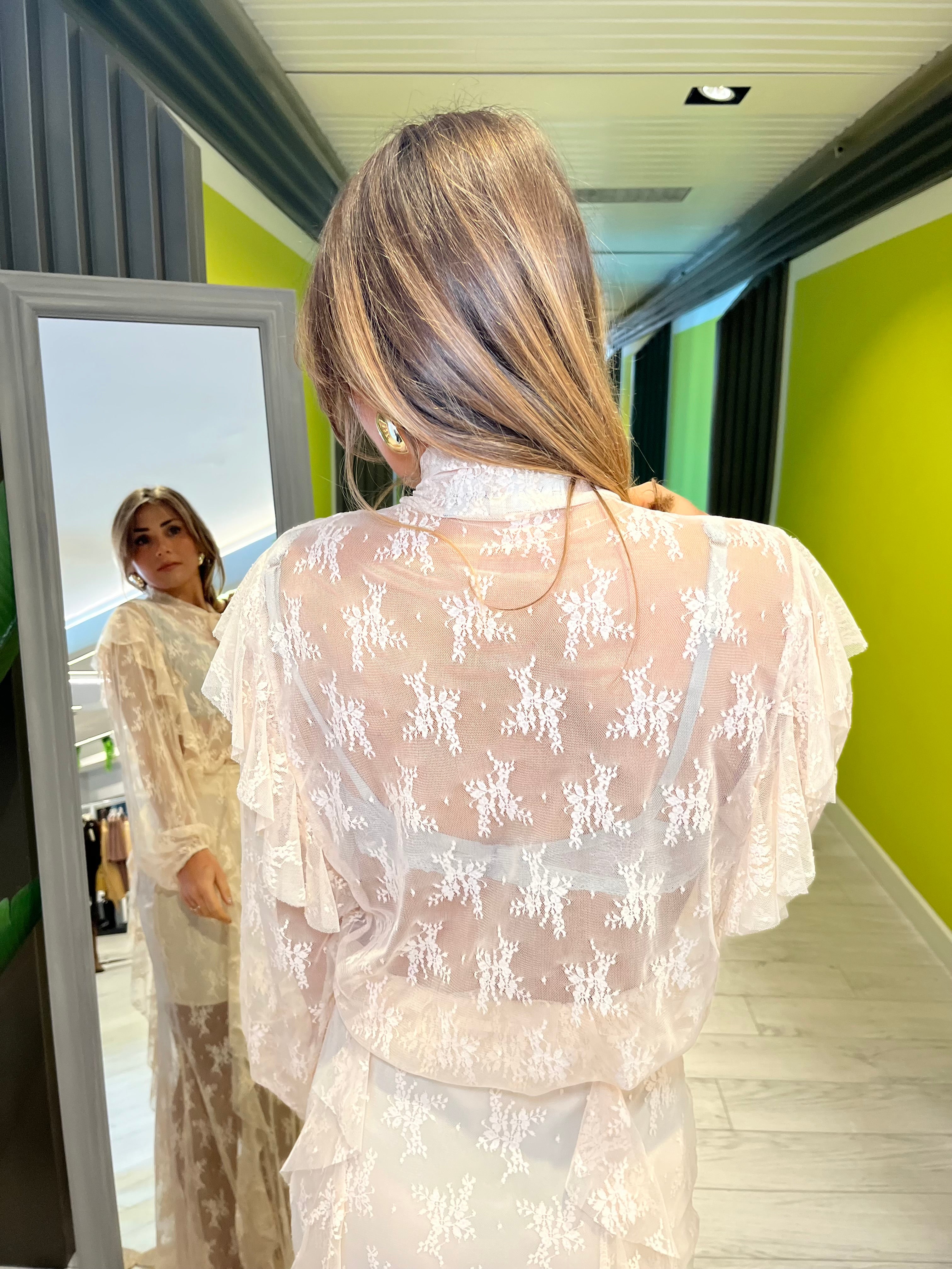 Camicia con gale