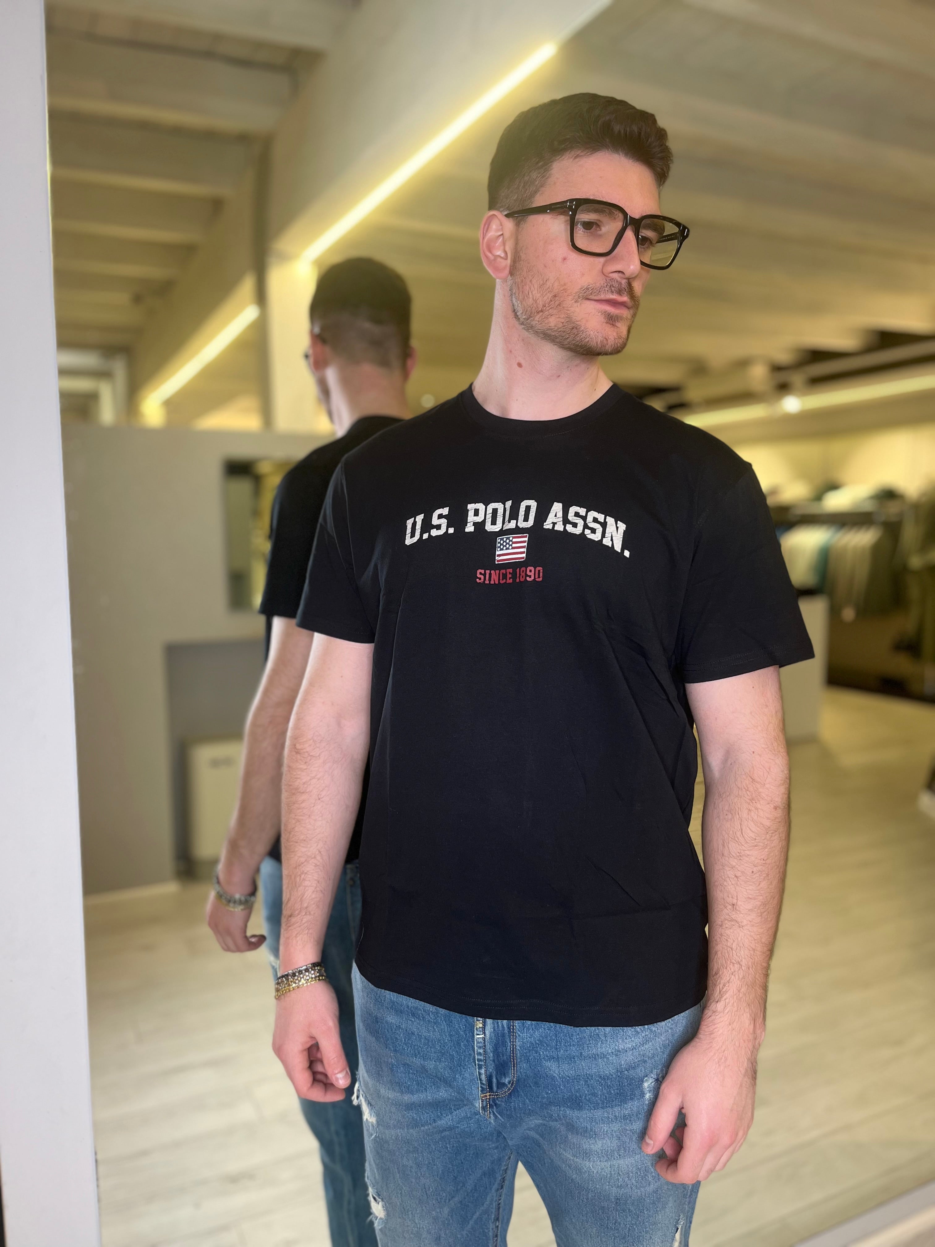 T-shirt matty blu