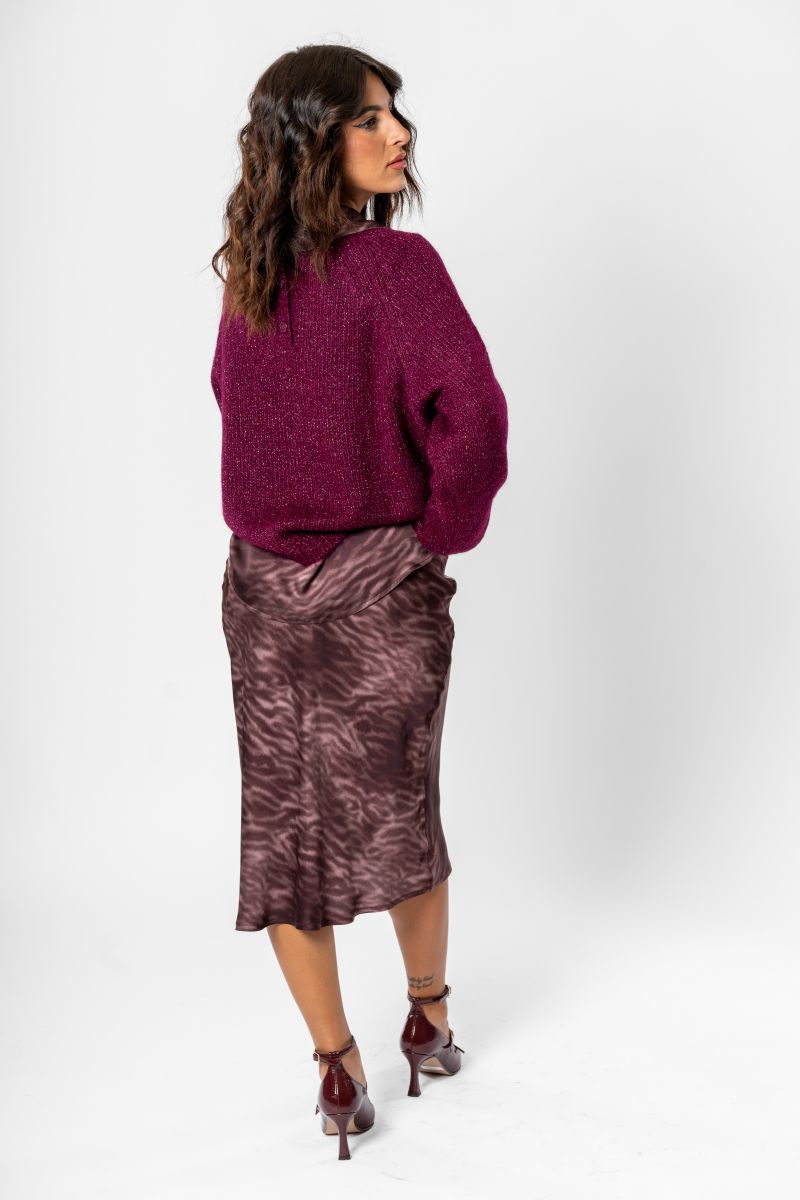 HAVEONE - Gonna con stampa animalier