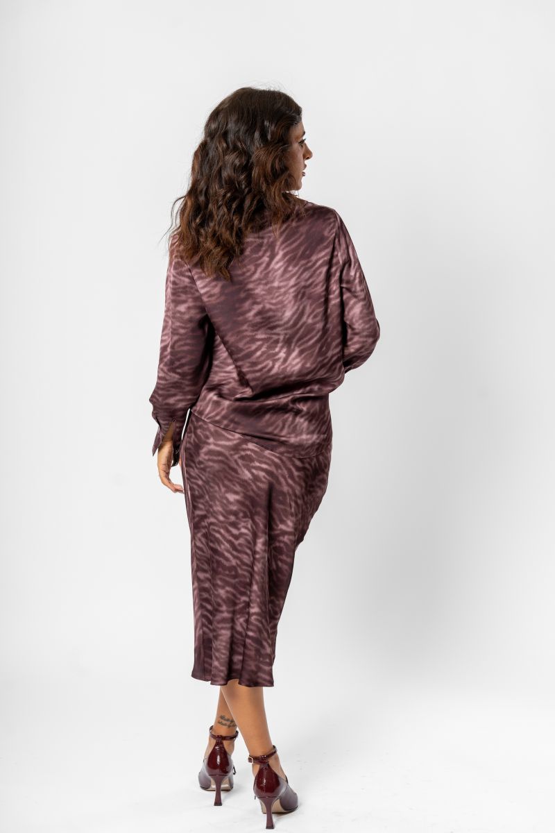 HAVEONE - Gonna con stampa animalier