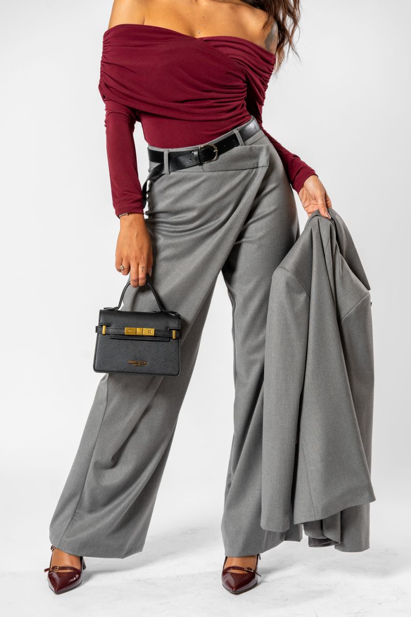 Tailleur grigio medio