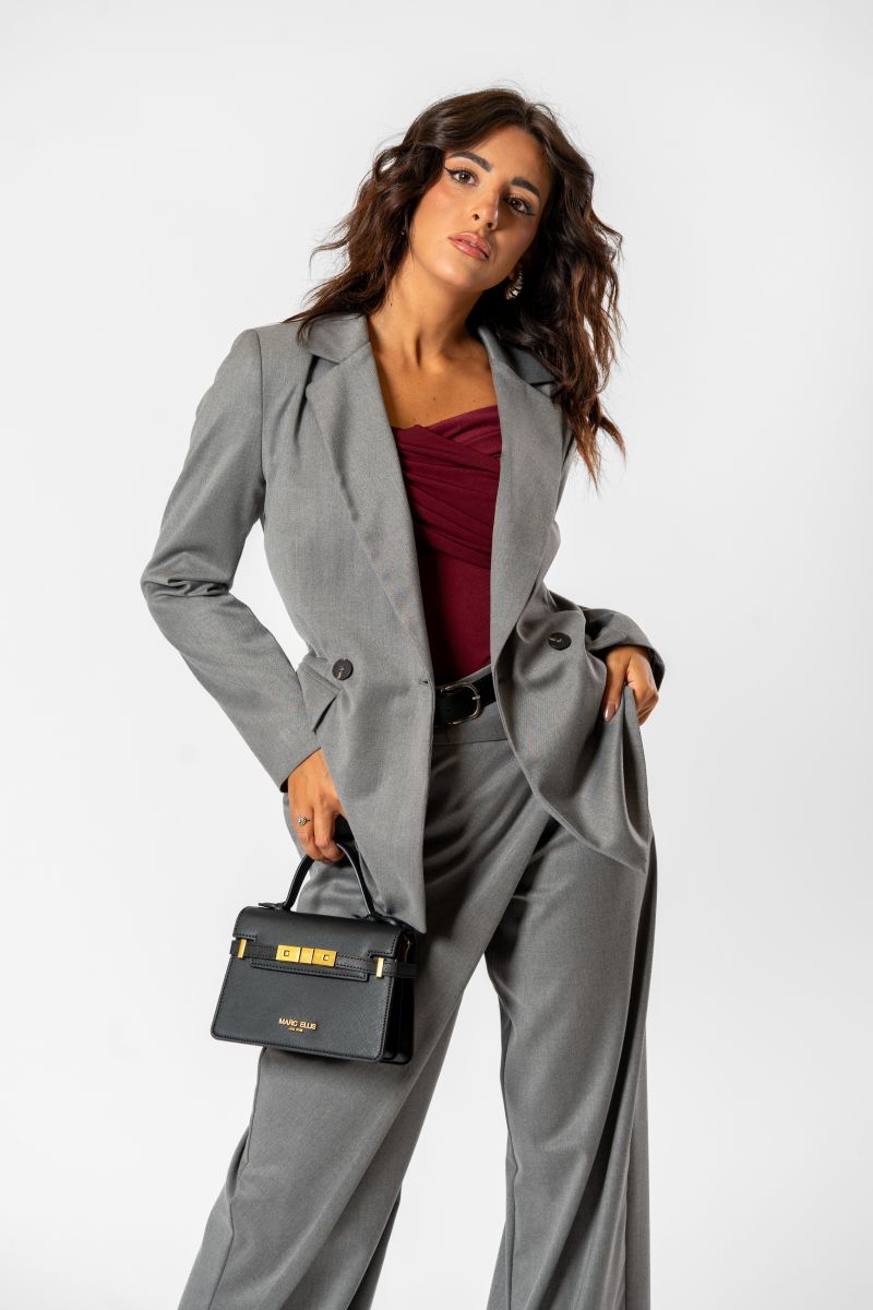 Tailleur grigio medio