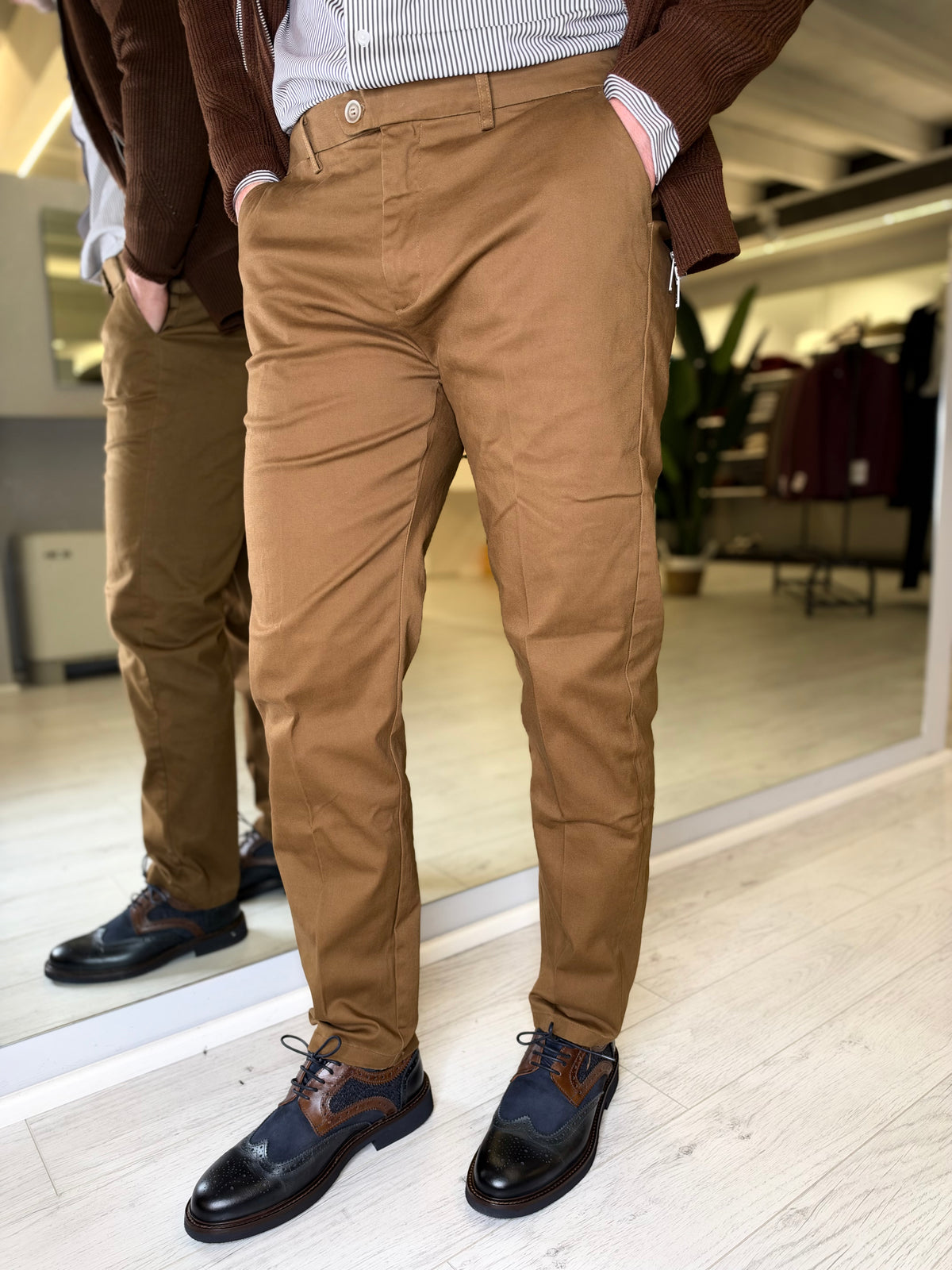 Pantalone slim fit