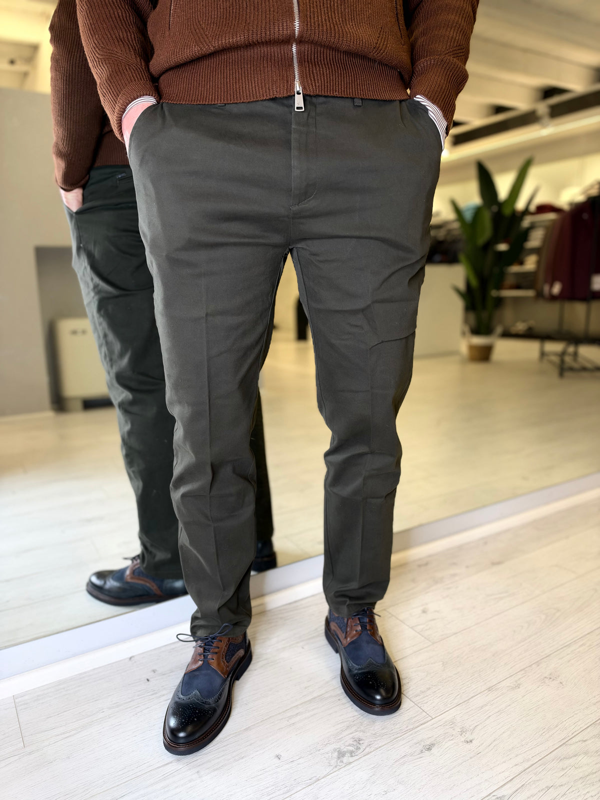 Pantalone slim fit