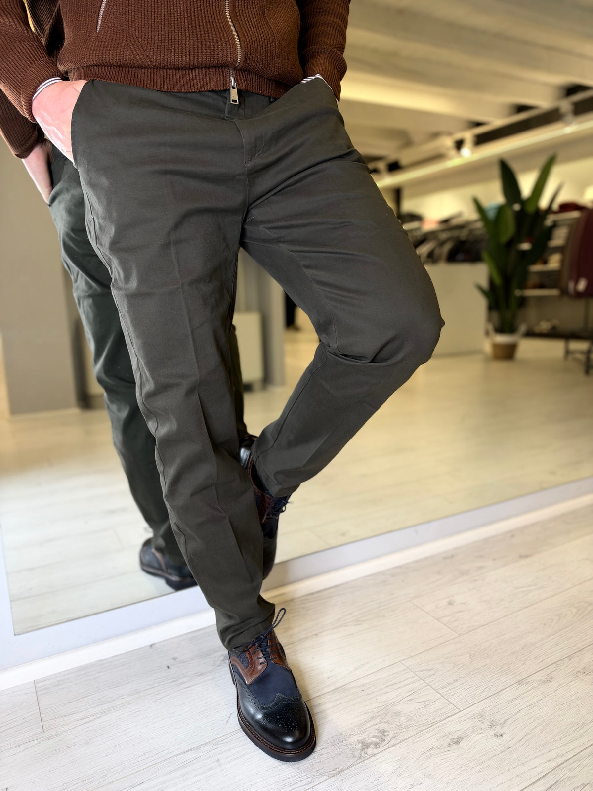 Pantalone slim fit