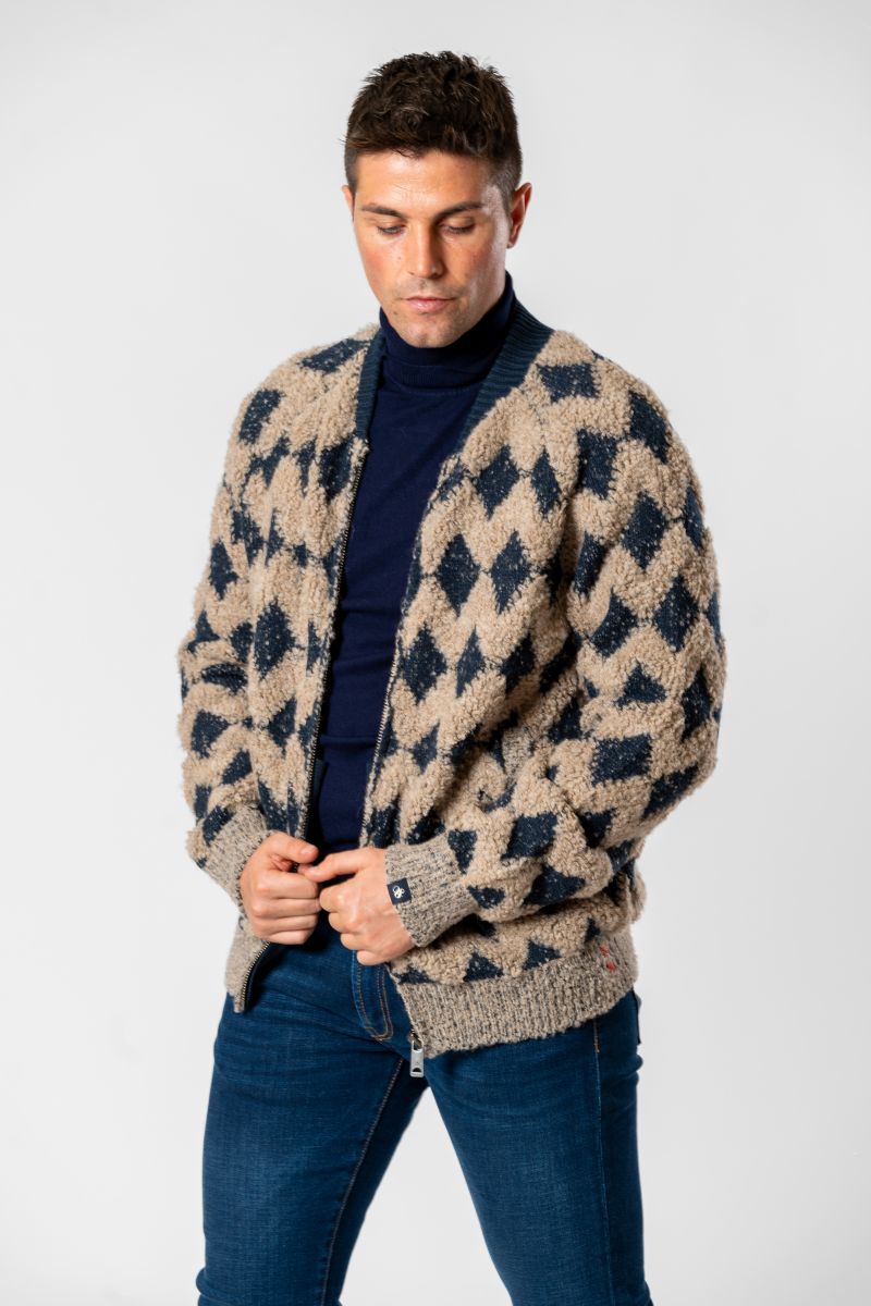 SCOTCH&SODA - Bomber jacquard