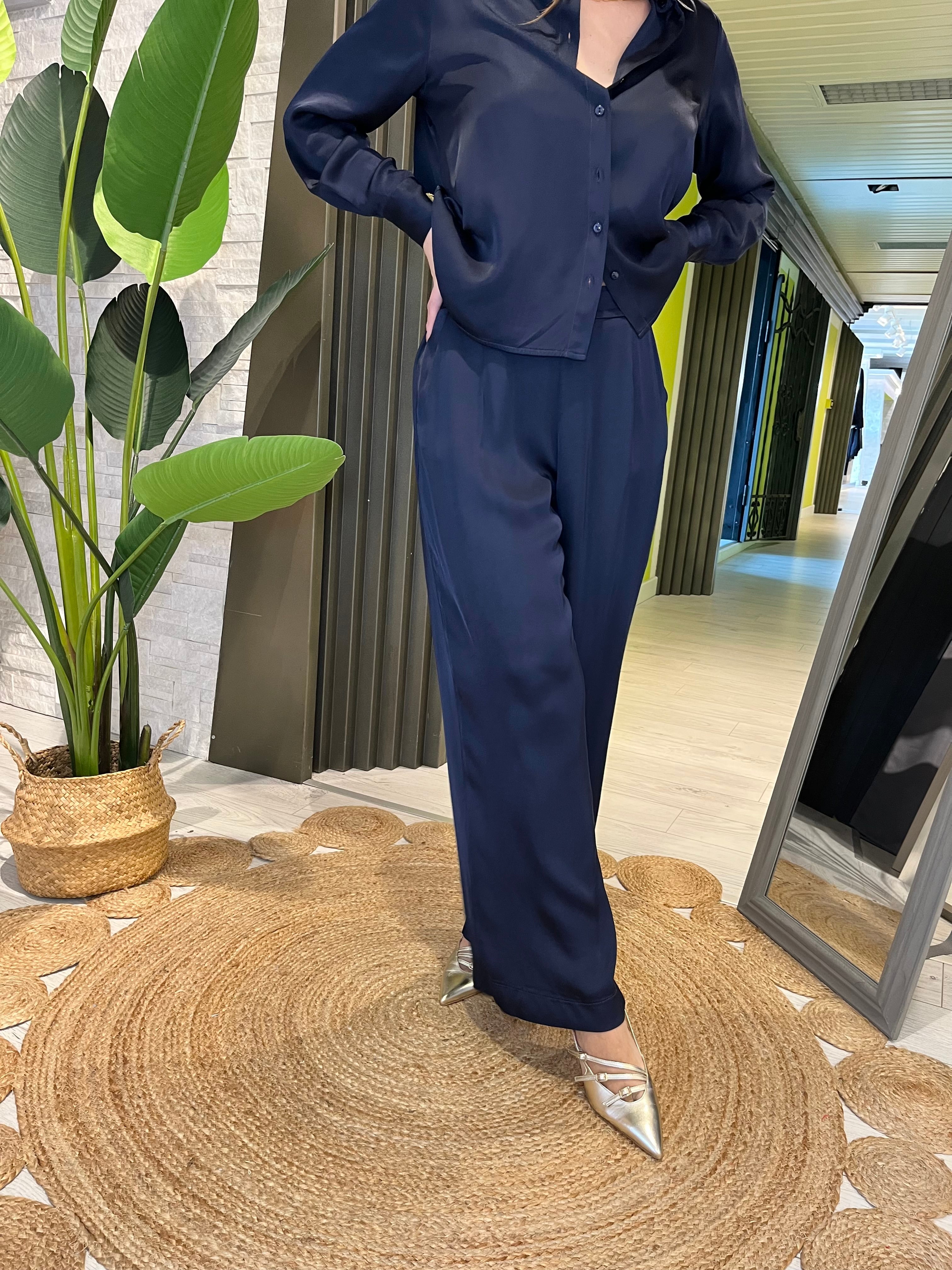 Pantalone blu eclissi