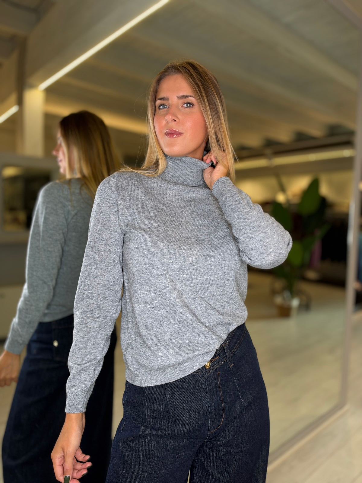 Dolcevita basic in cashmere