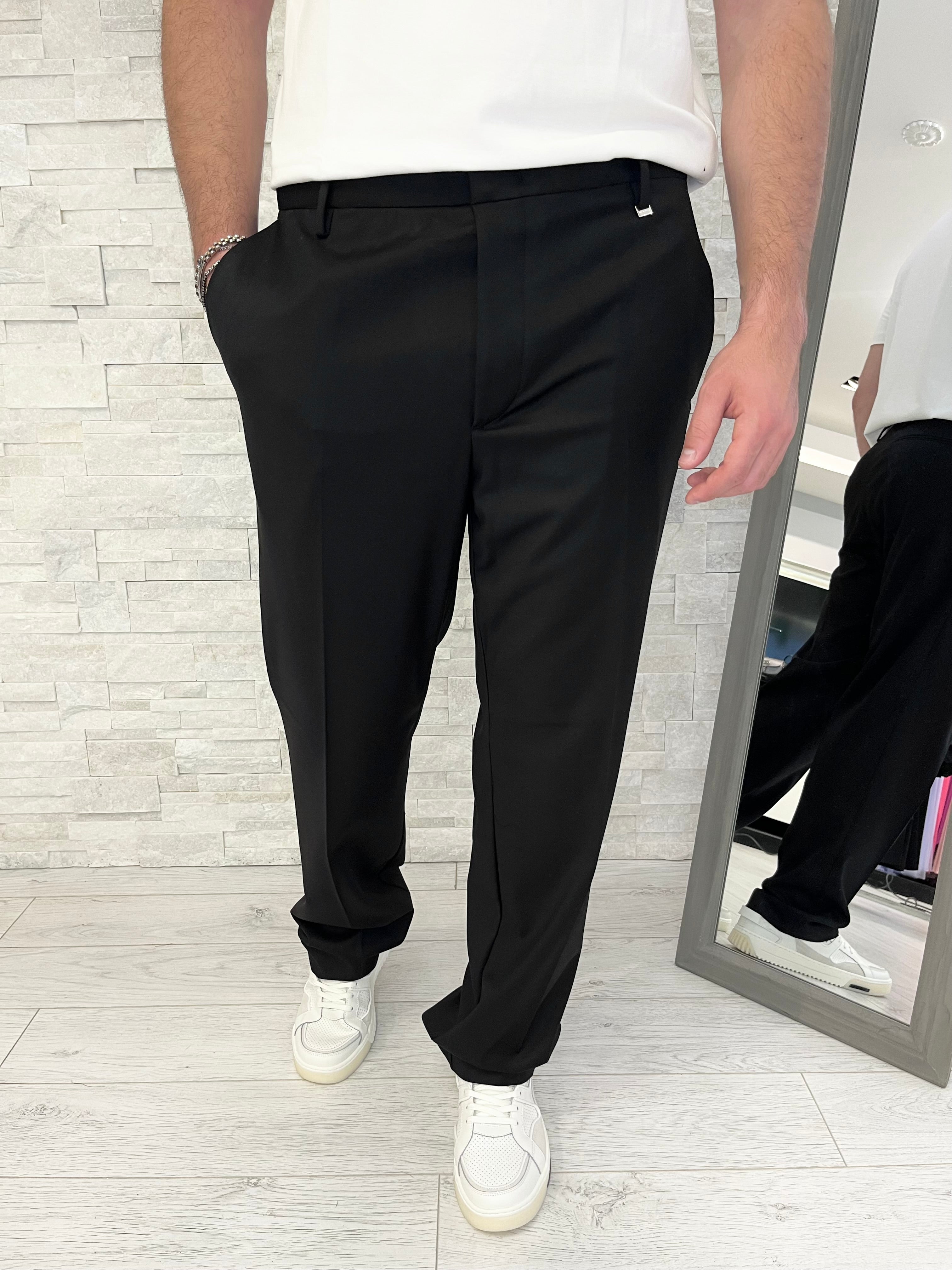 Pantalone elegante nero