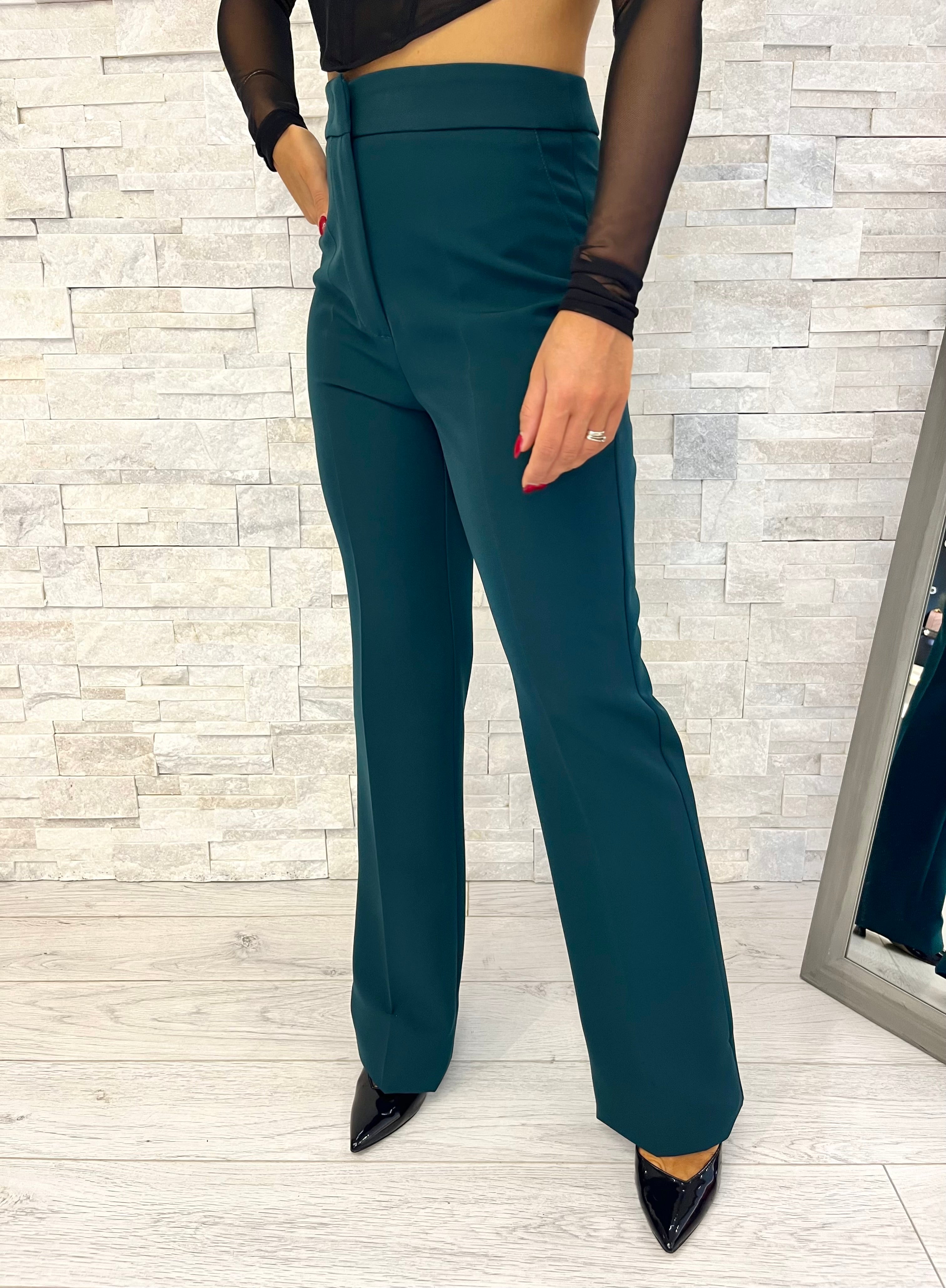 Tailleur monopetto green