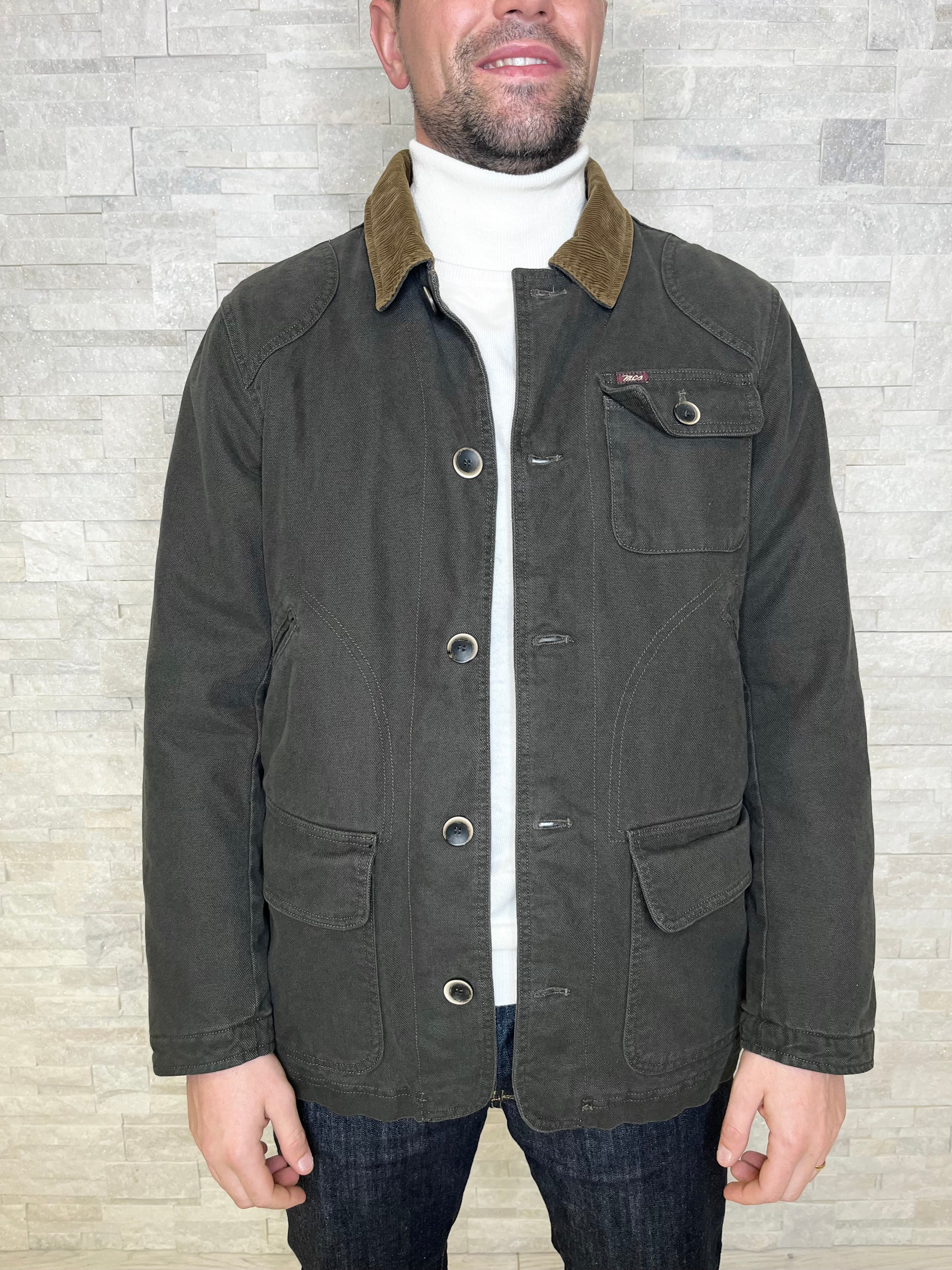 Giubbotto in cotone lavato