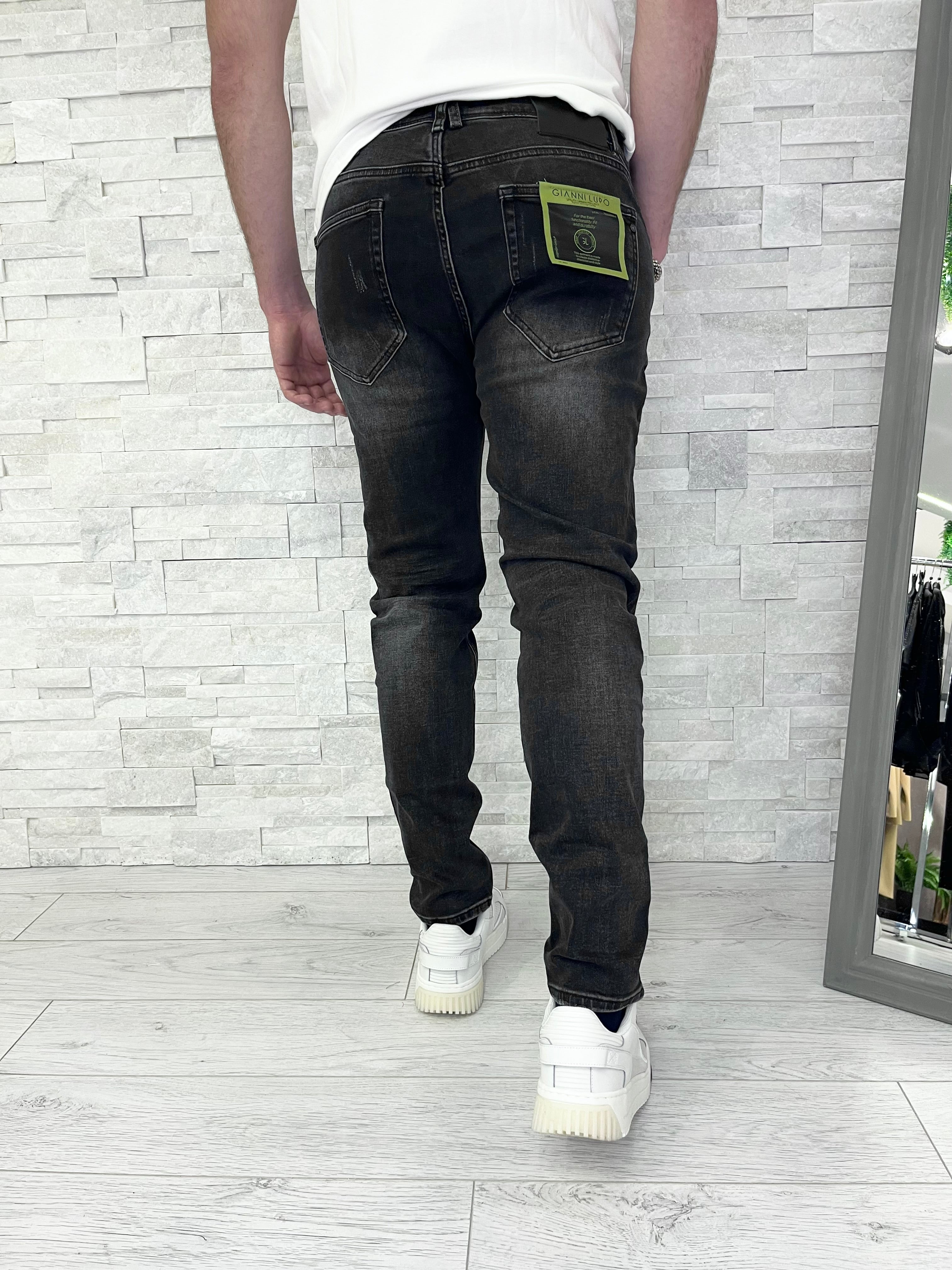 Jeans kevin skinny fit rip&repair