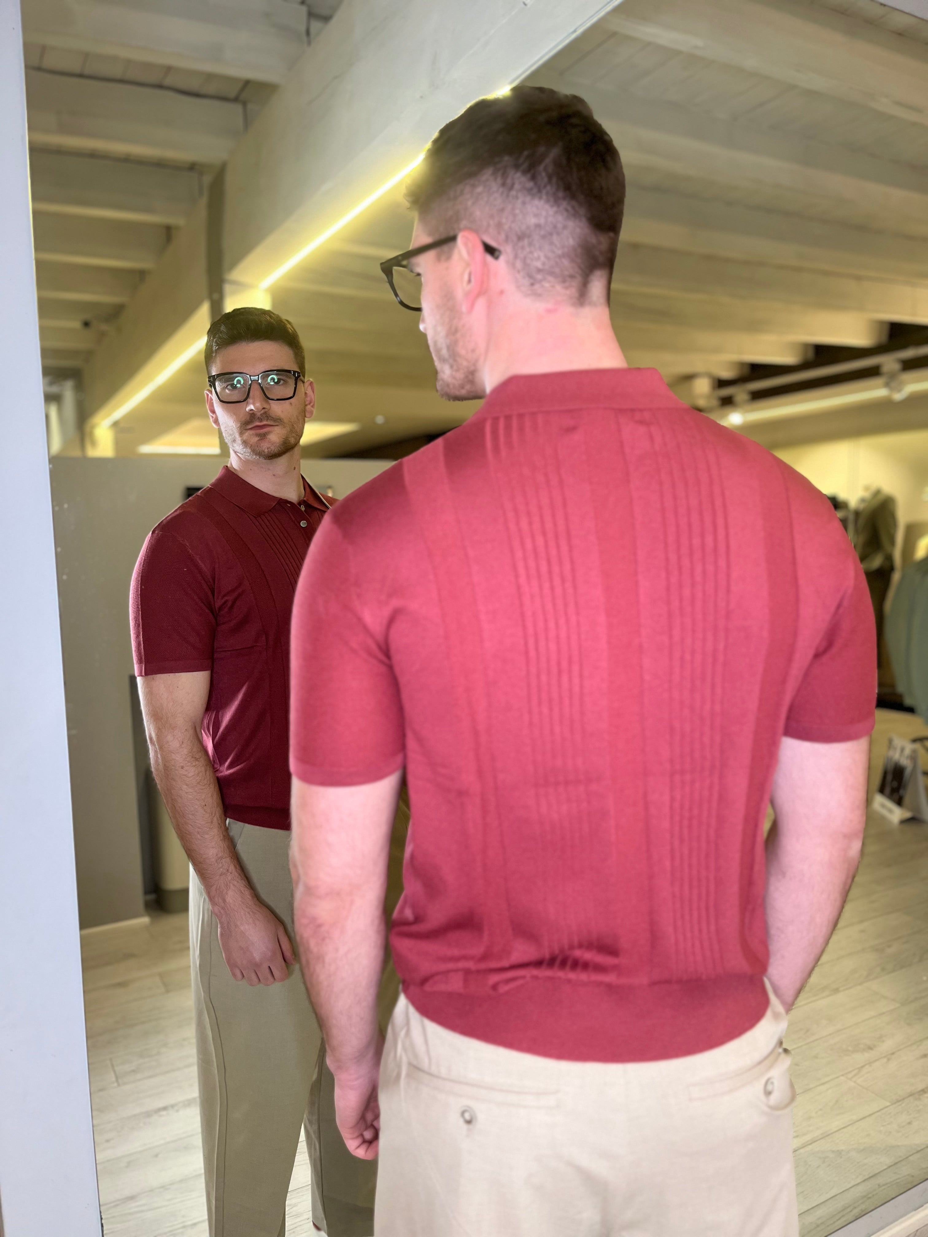 Polo in maglia