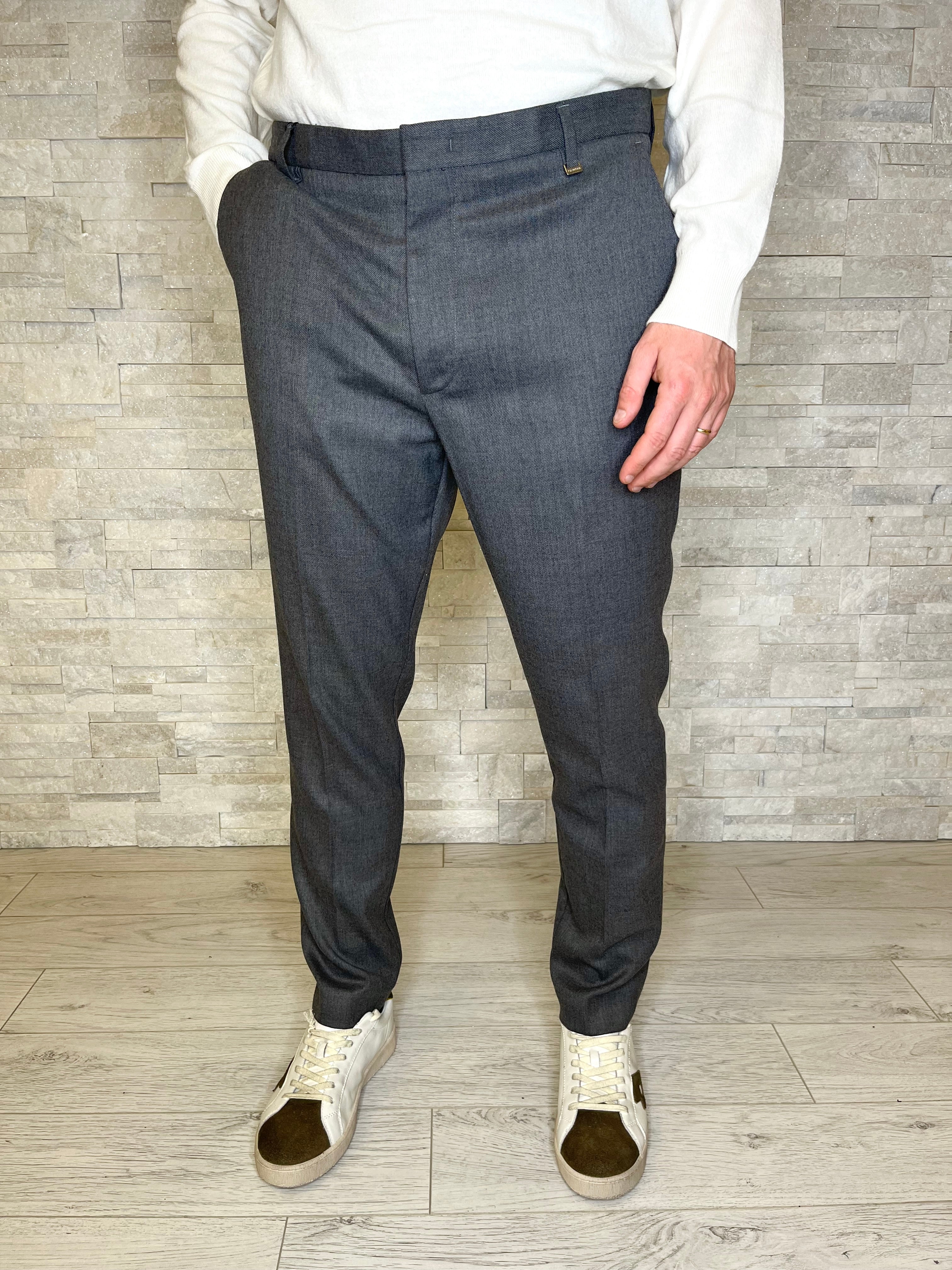 Pantalone grigio regular