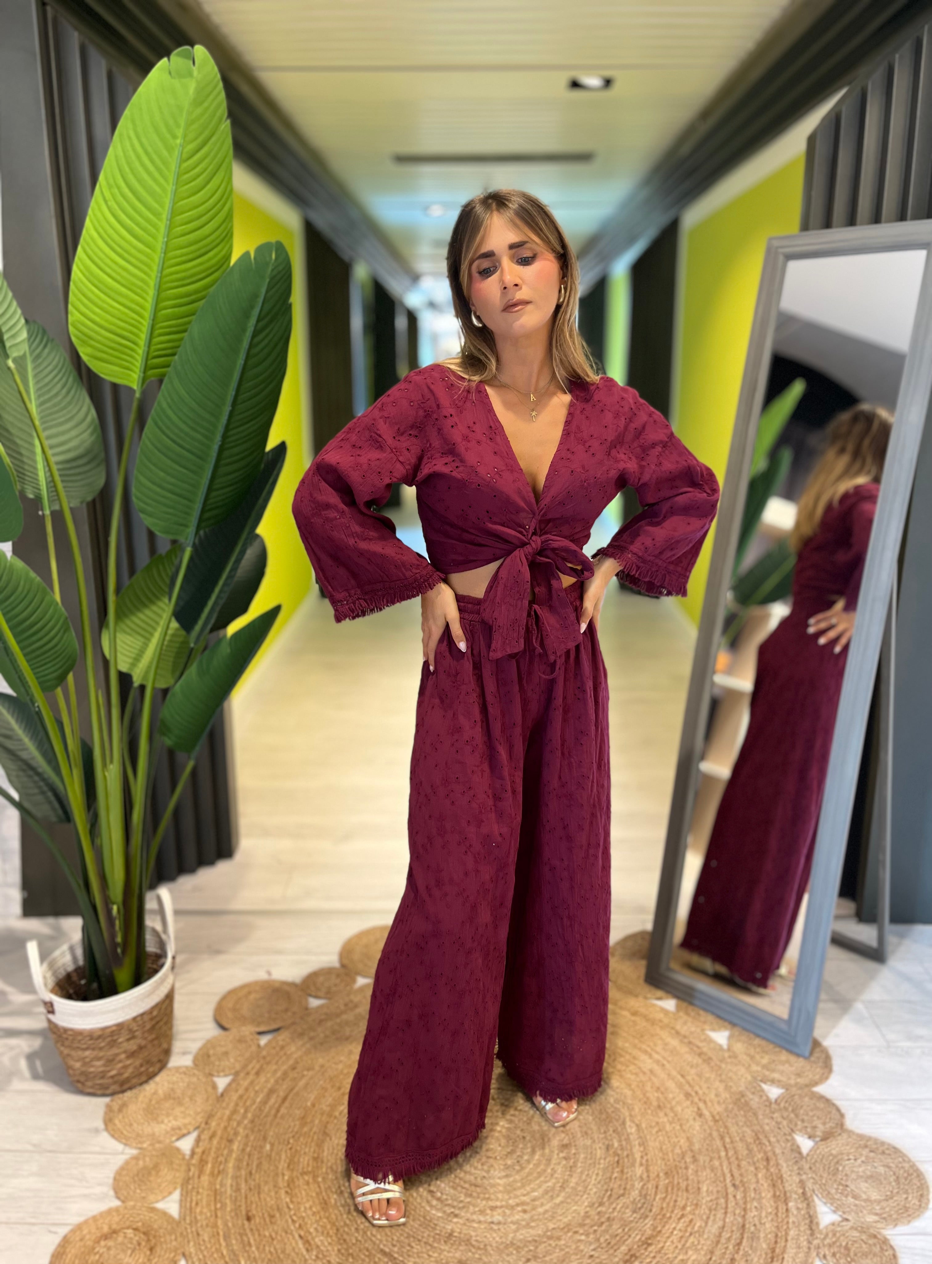 Set india camicia e pantalone