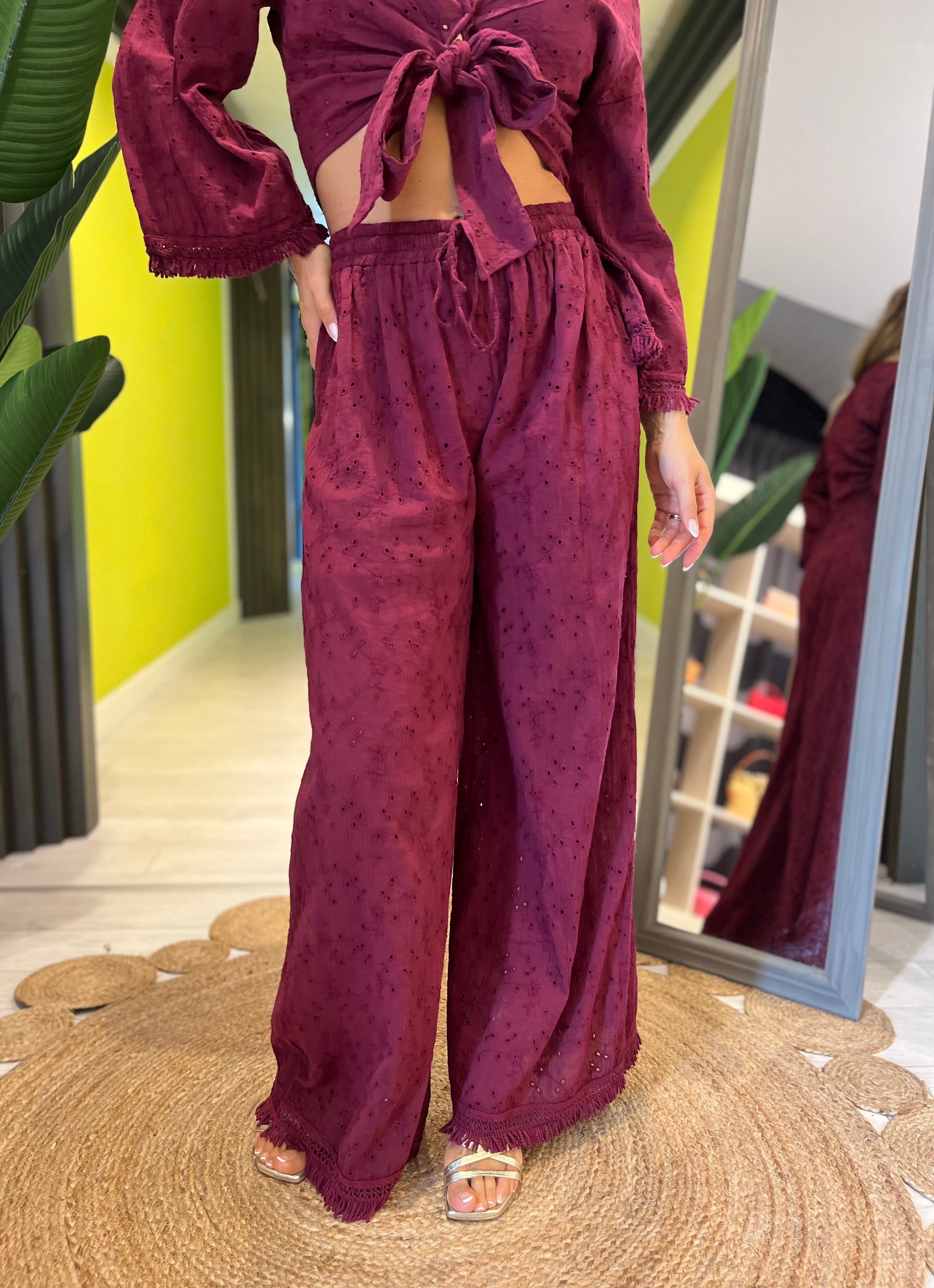Set india camicia e pantalone
