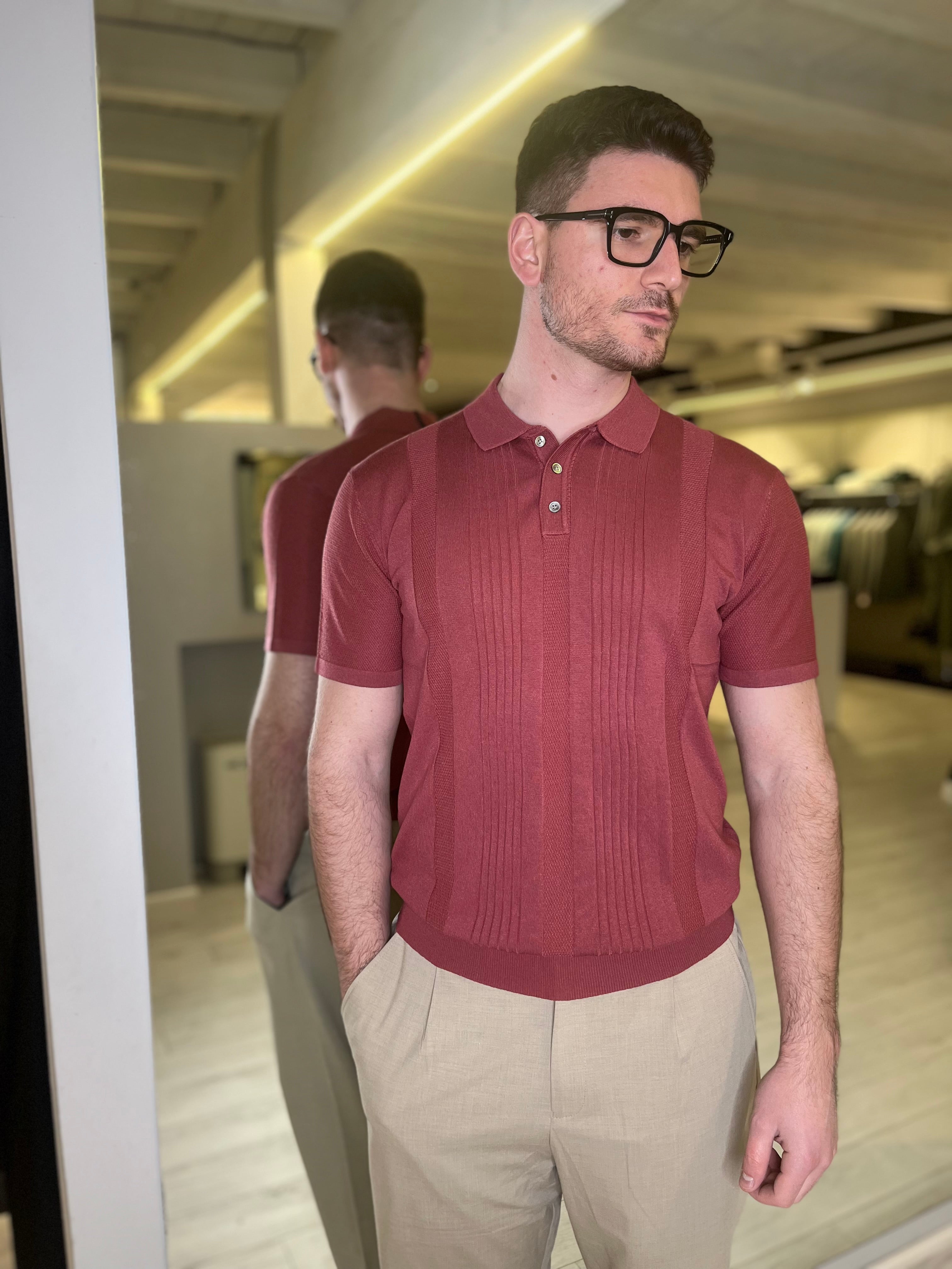 Polo in maglia