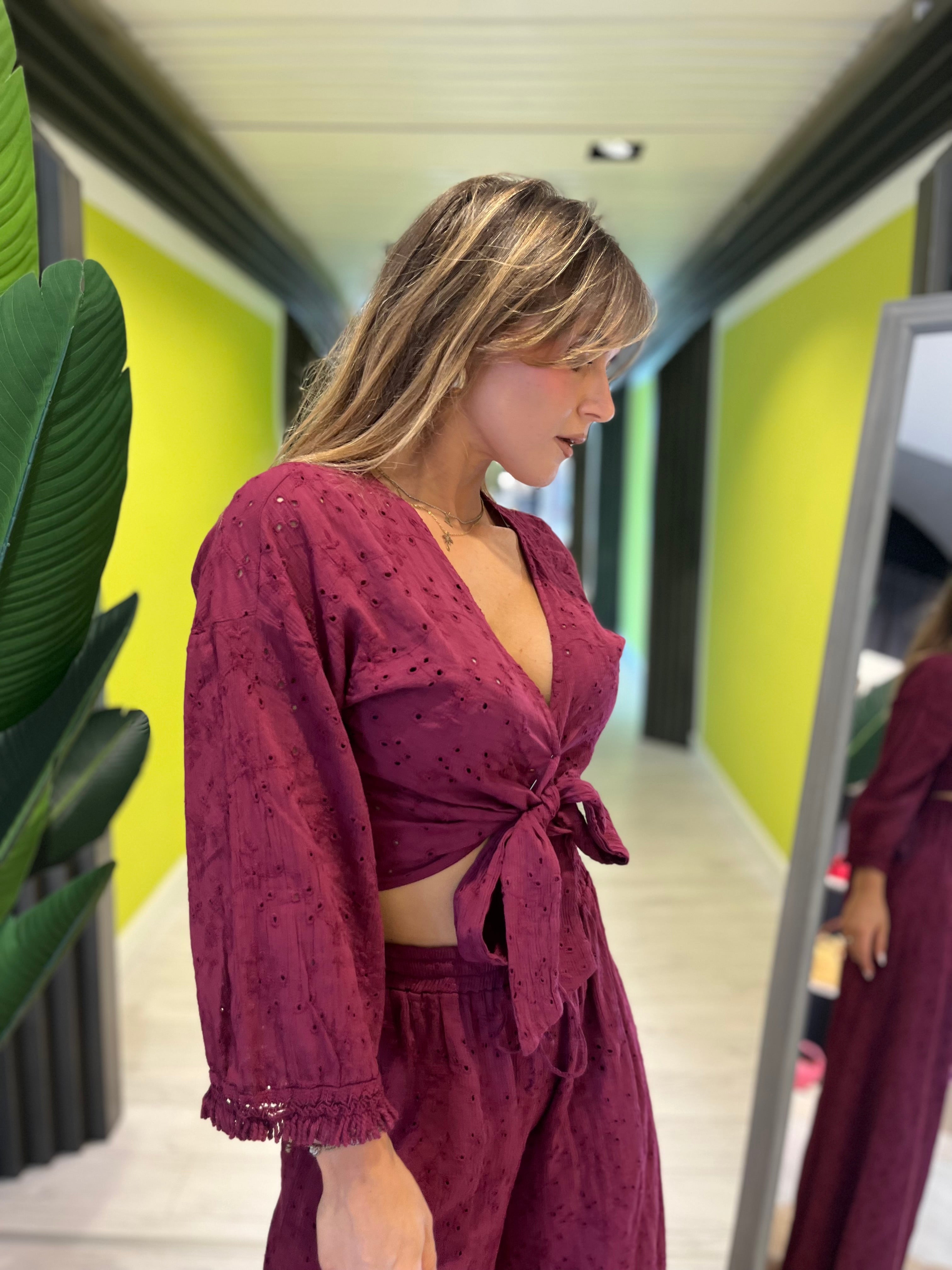 Set india camicia e pantalone