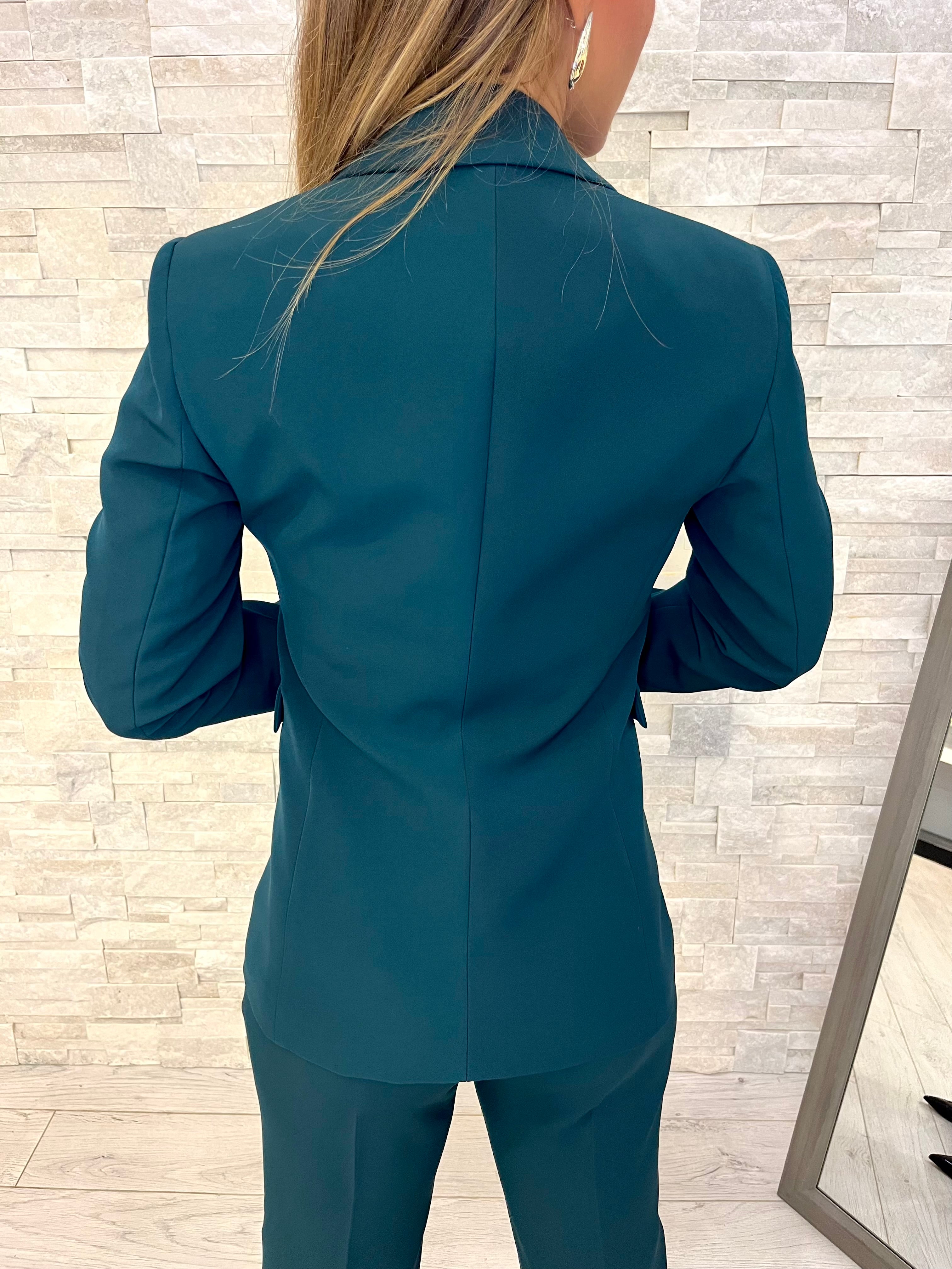Tailleur monopetto green
