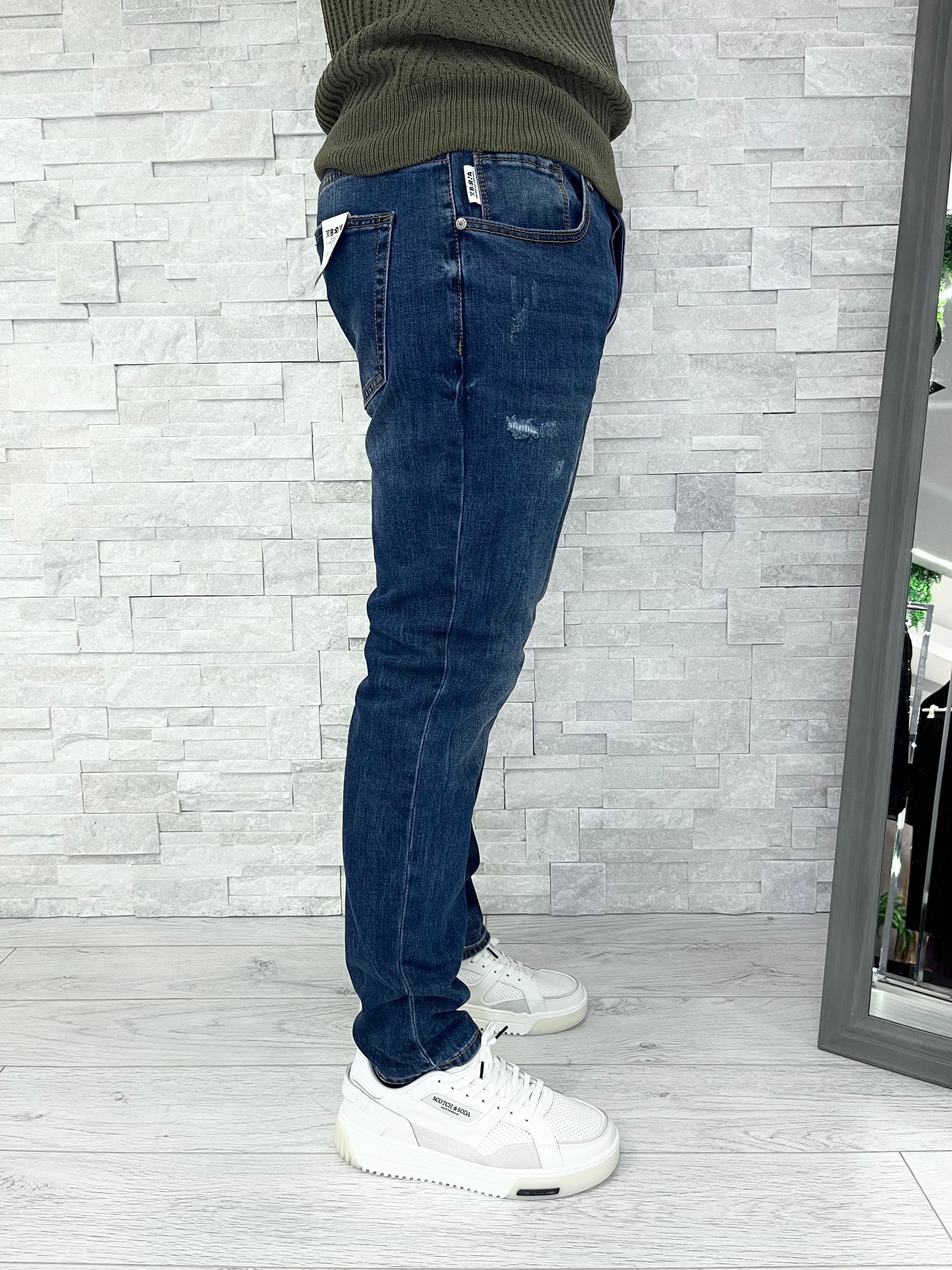 Jeans lavaggio scuro slim fit