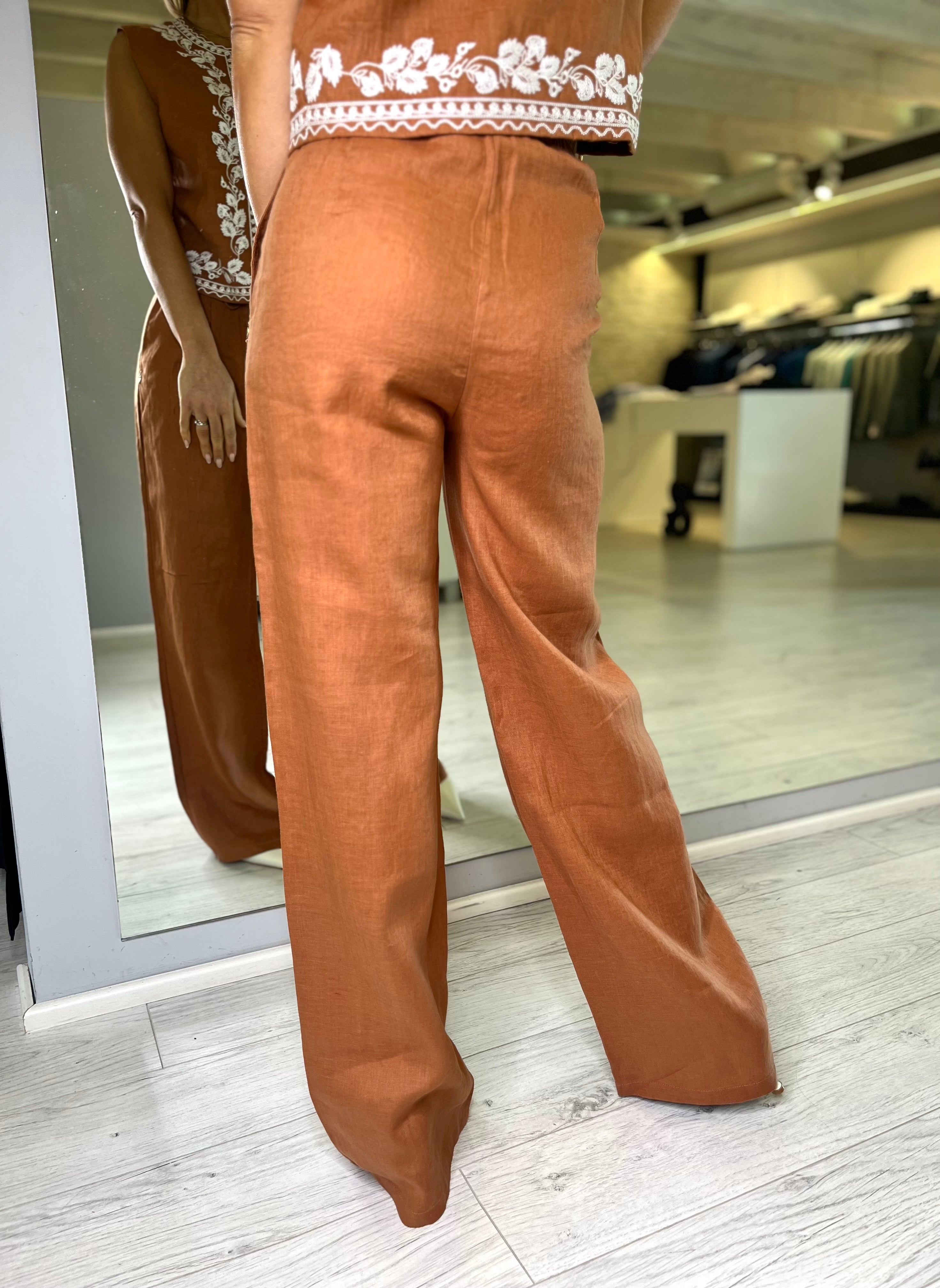 Pantalone con coulisse