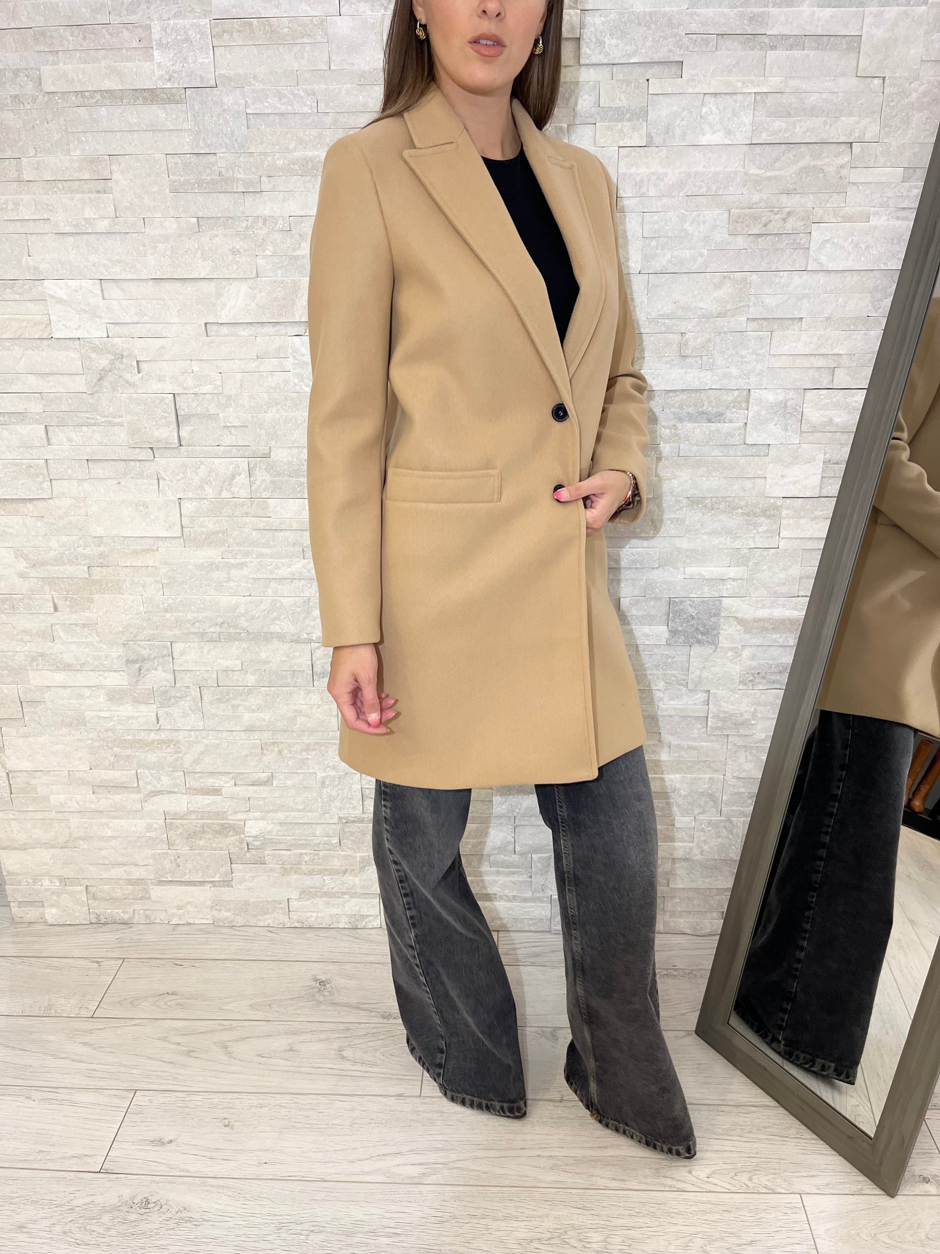 Cappotto basic sfiancato