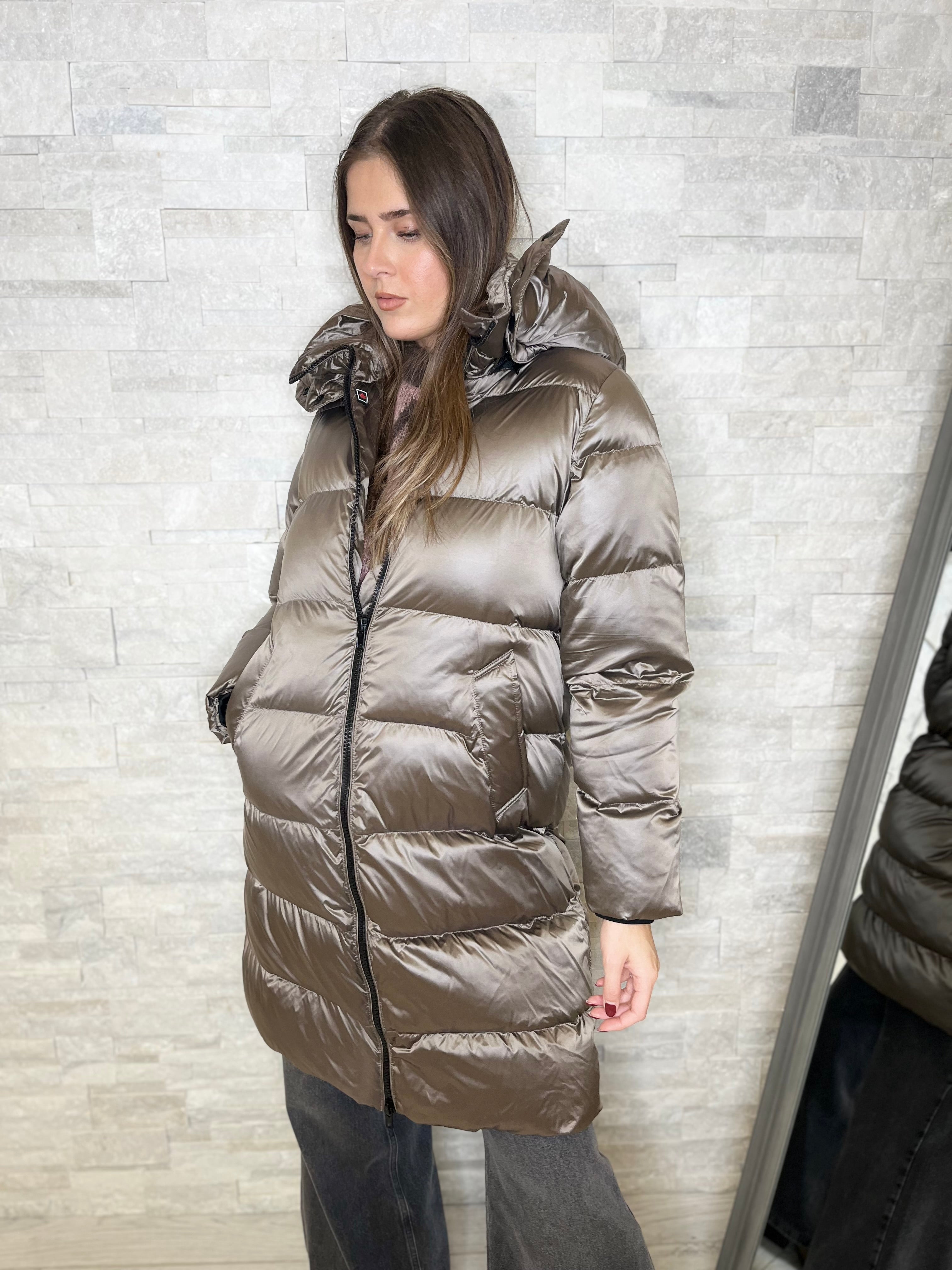 Piumino Charlotte taupe