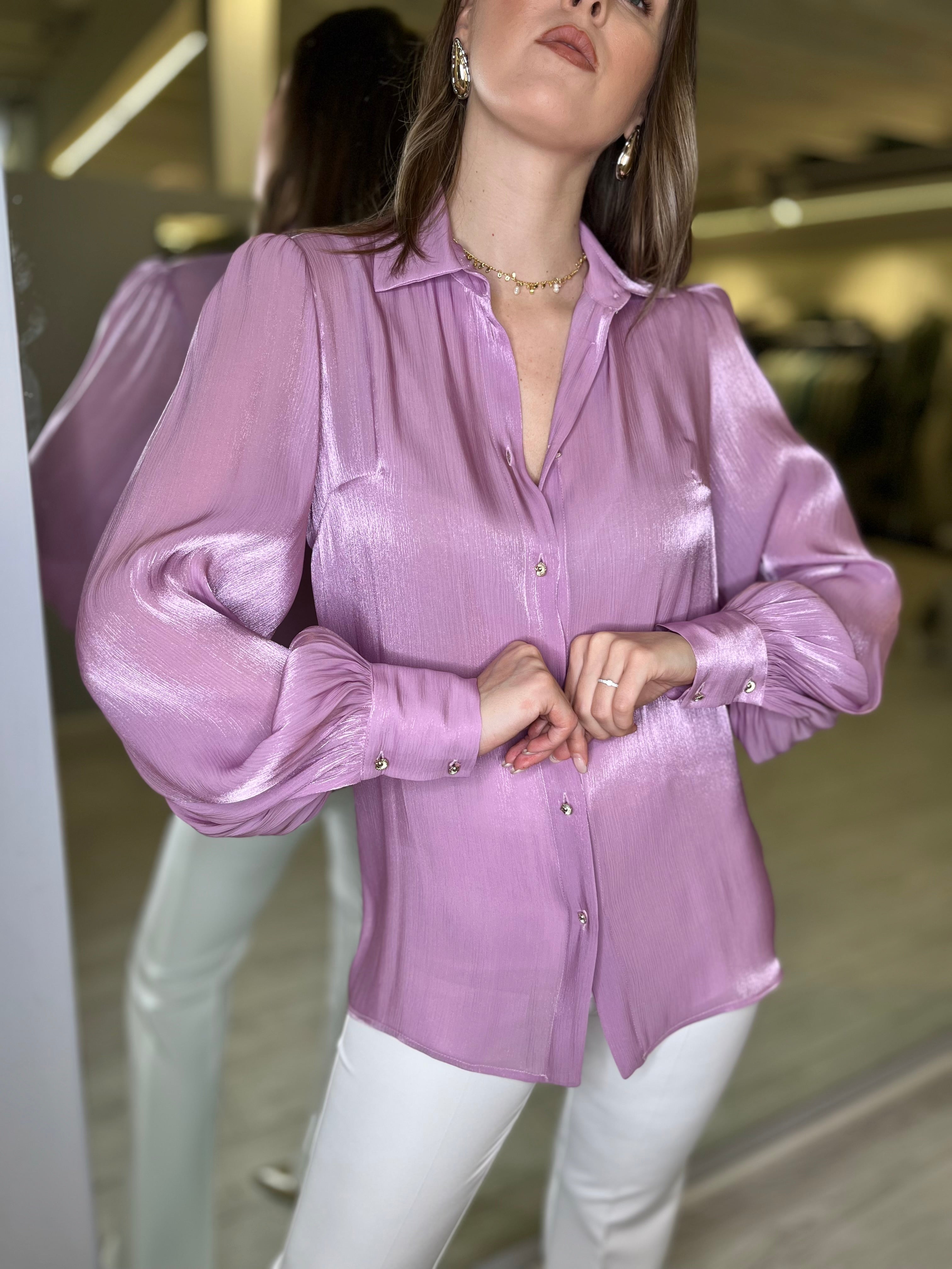 Camicia diana orchidea