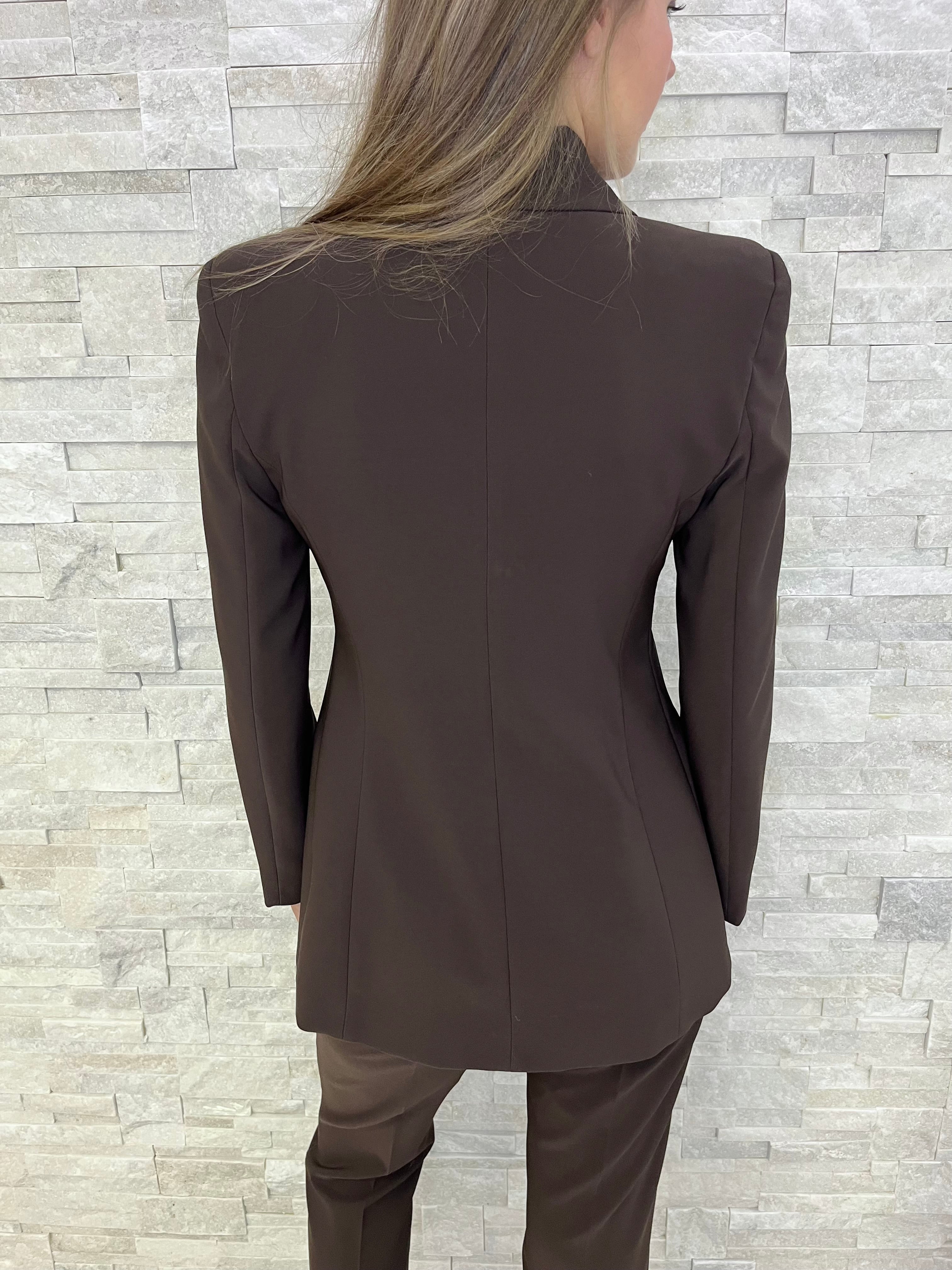 Tailleur doppiopetto moro