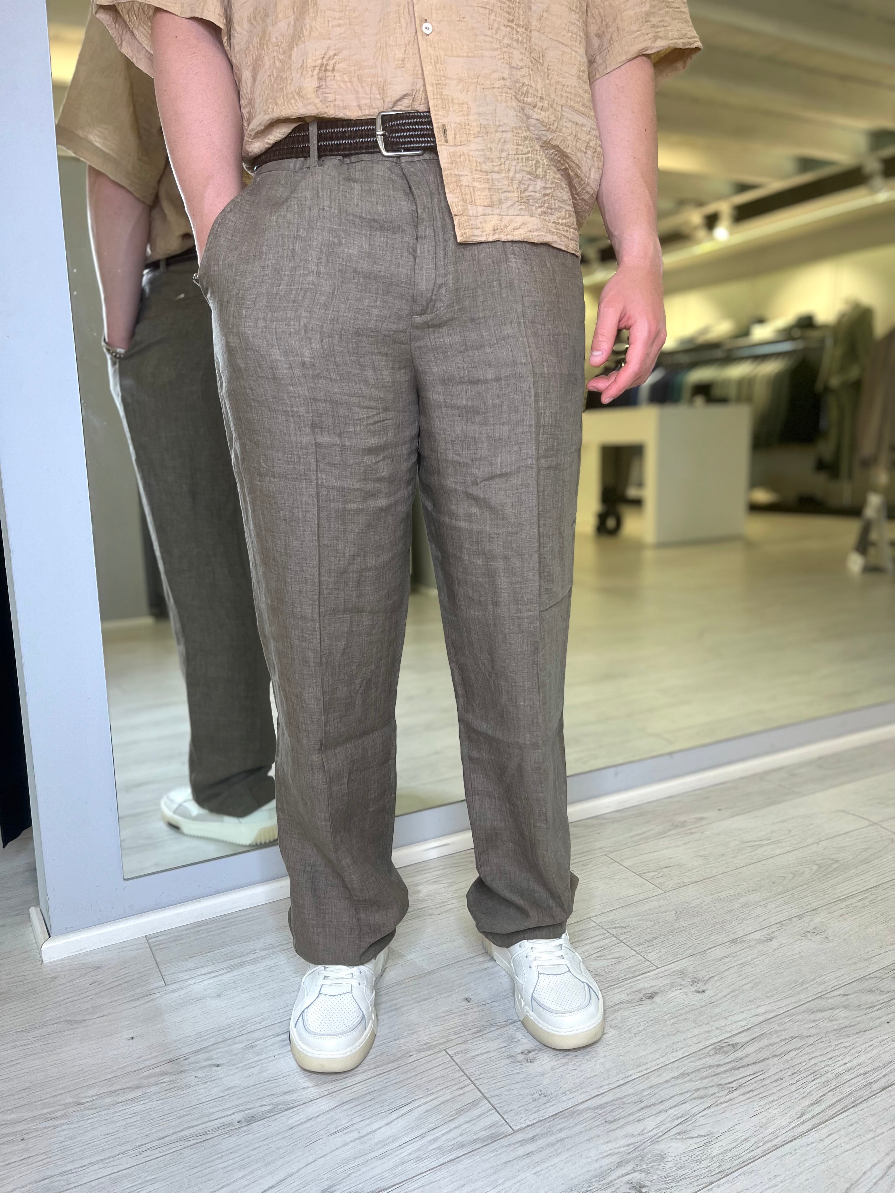 Pantalone in lino