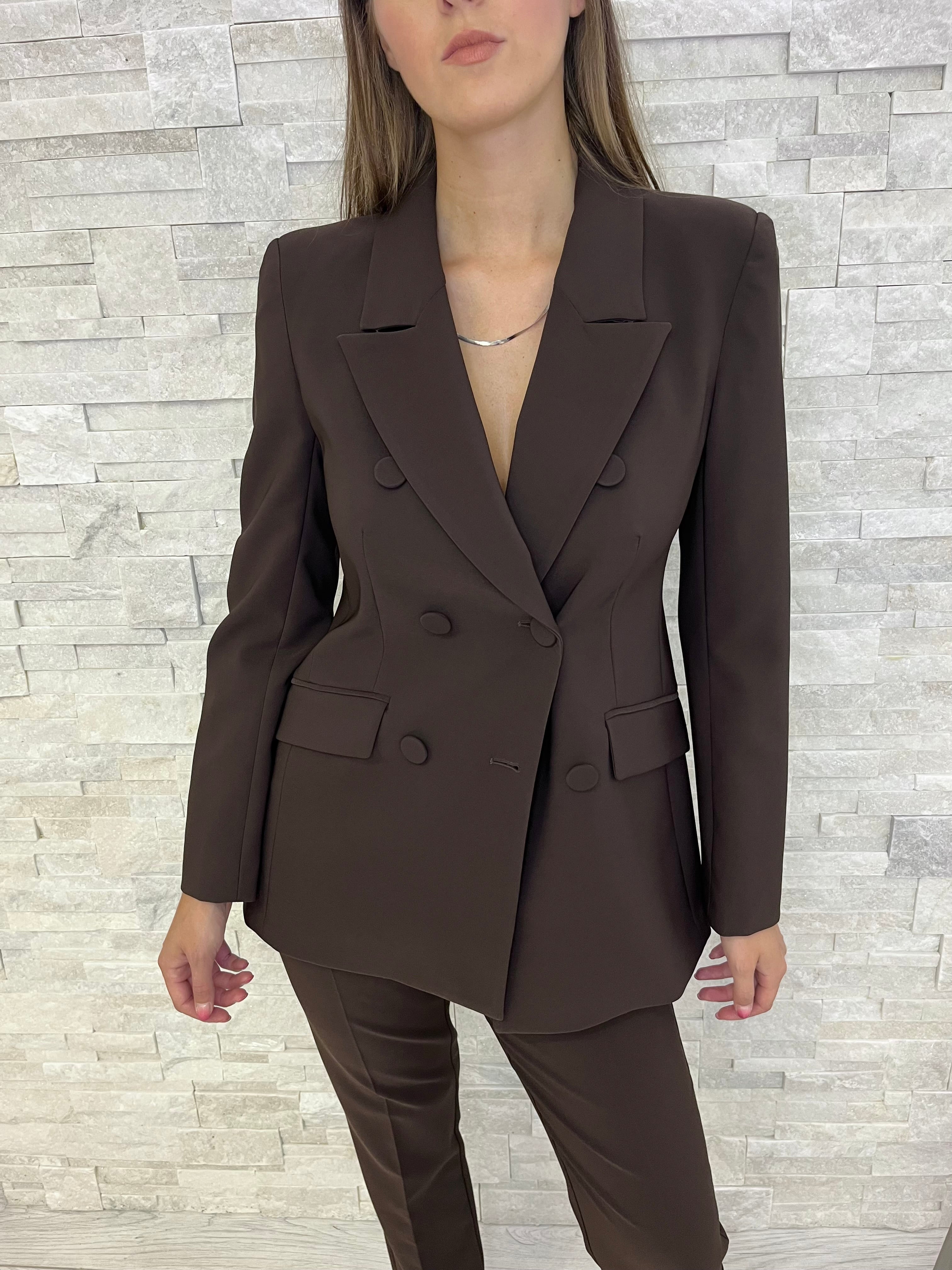 Tailleur doppiopetto moro