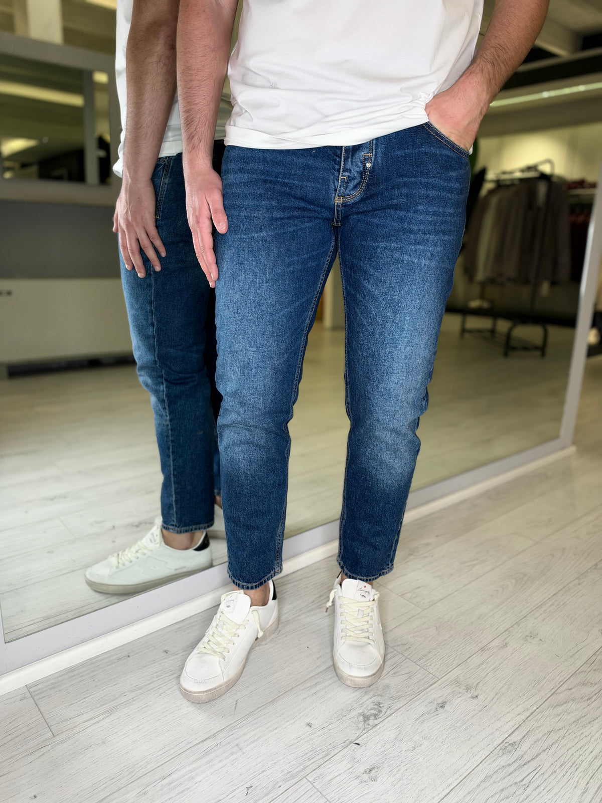 Jeans Argon slim blu scuro
