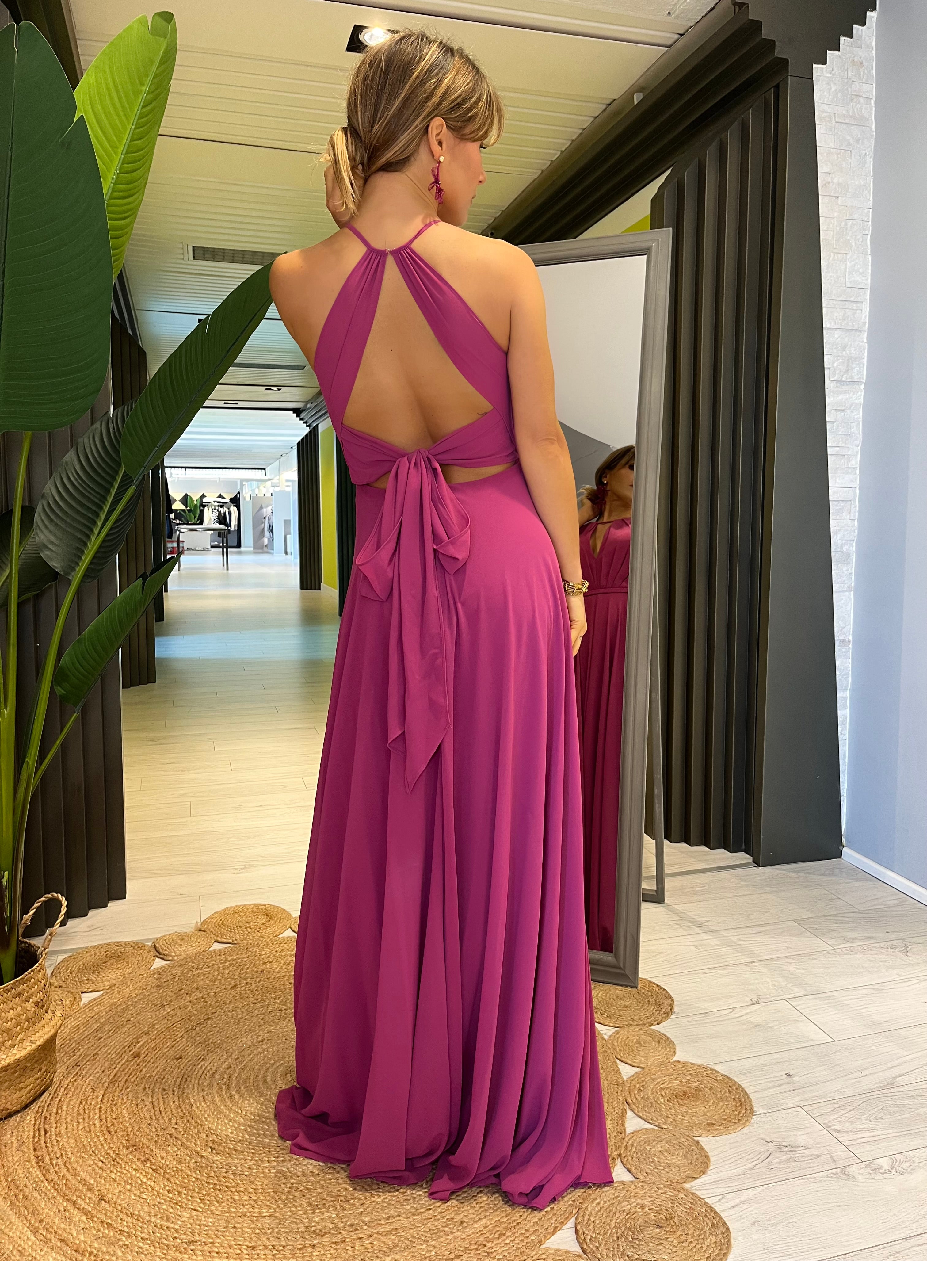 Abito cerimonia Magenta