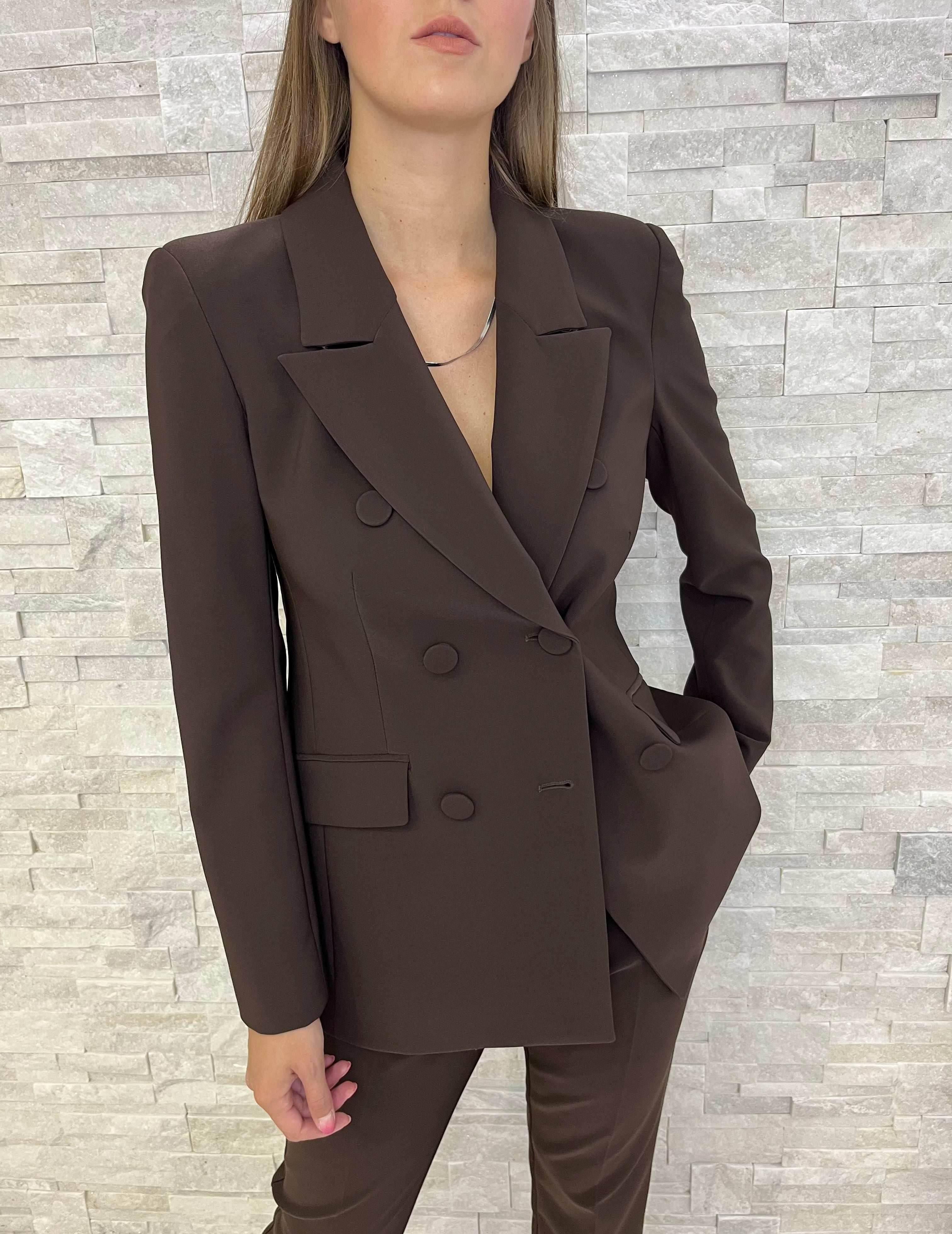 Tailleur doppiopetto moro