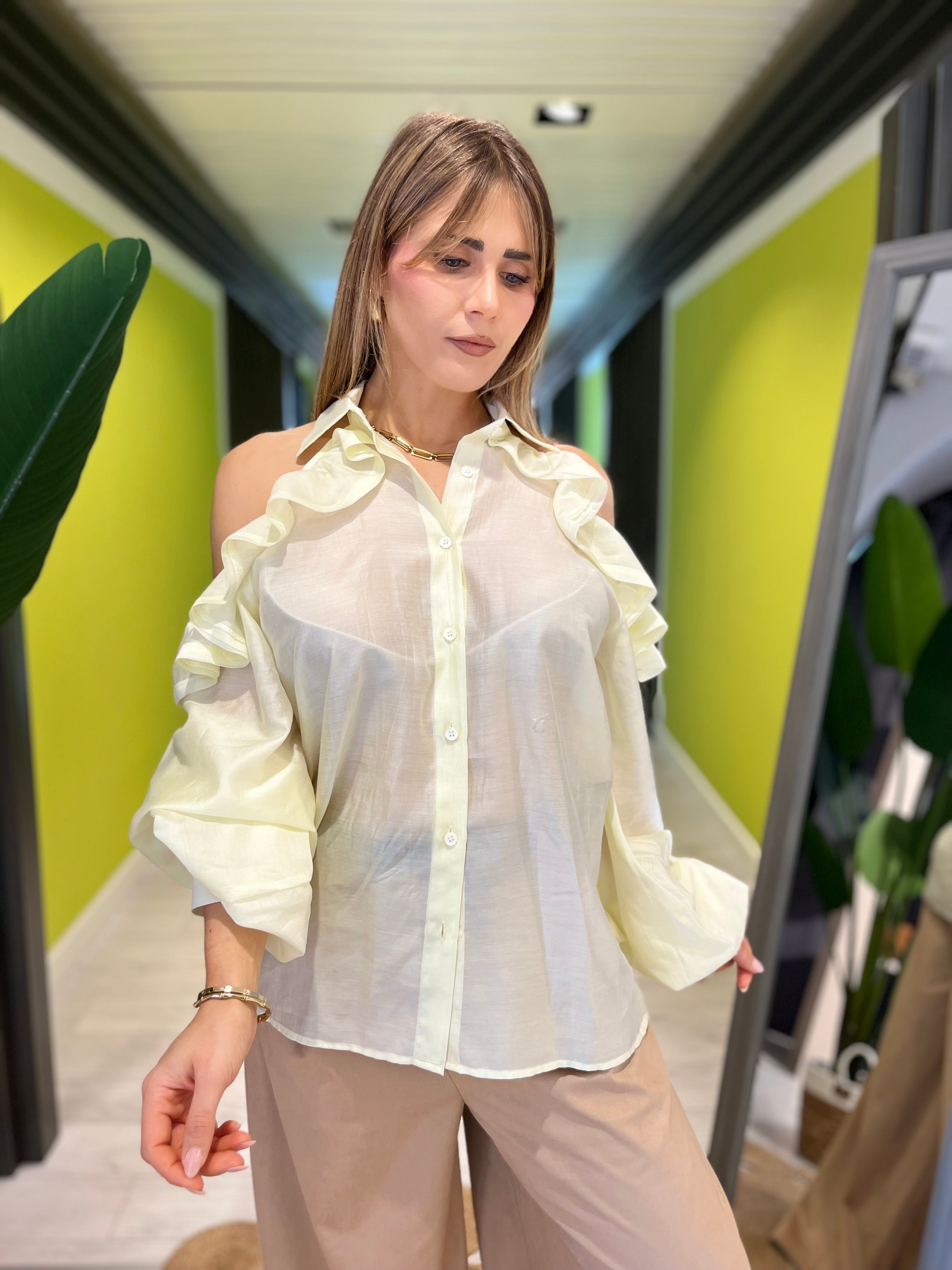 Camicia gale Butter Yellow
