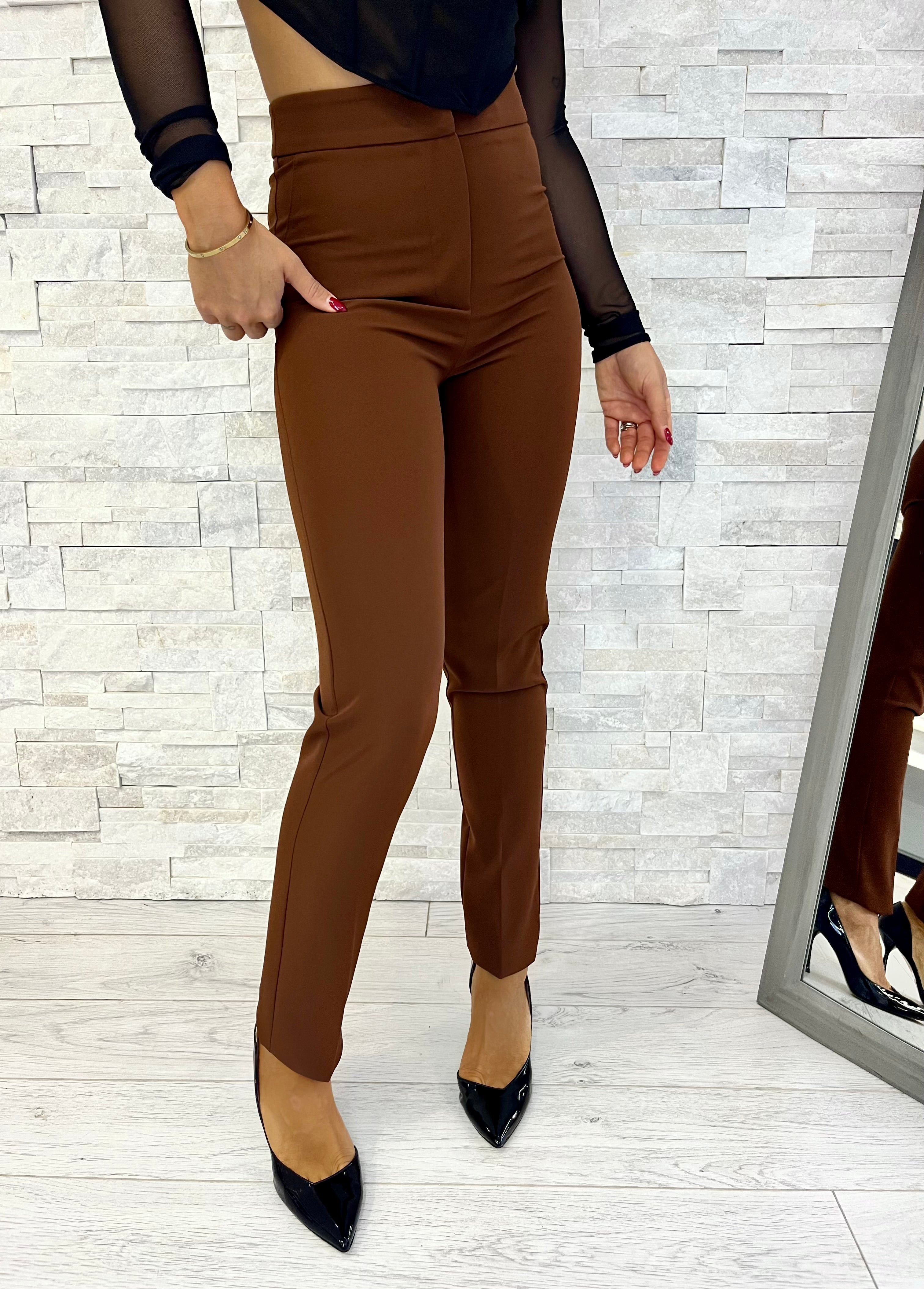Tailleur monopetto brown