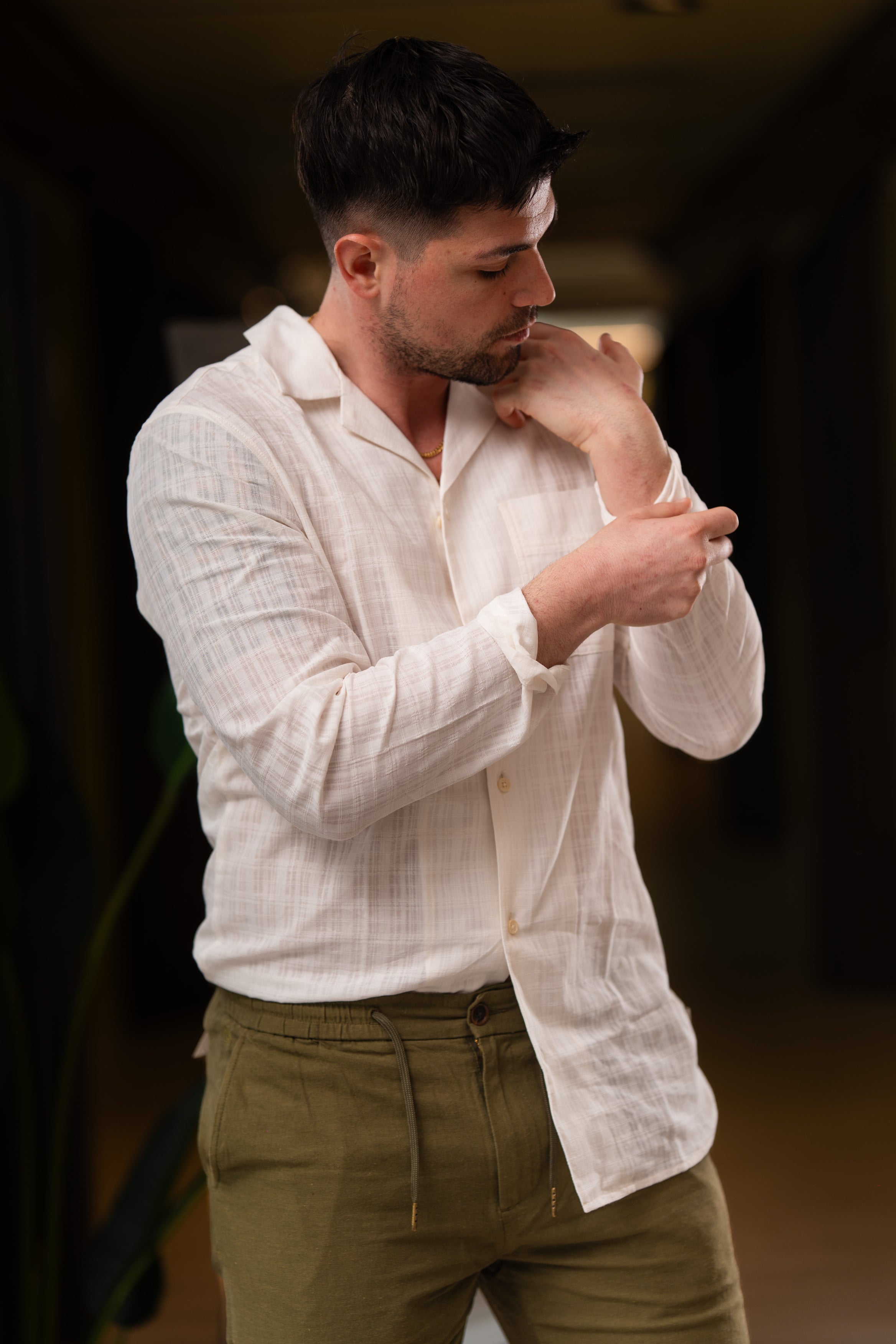 Camicia morbida uomo