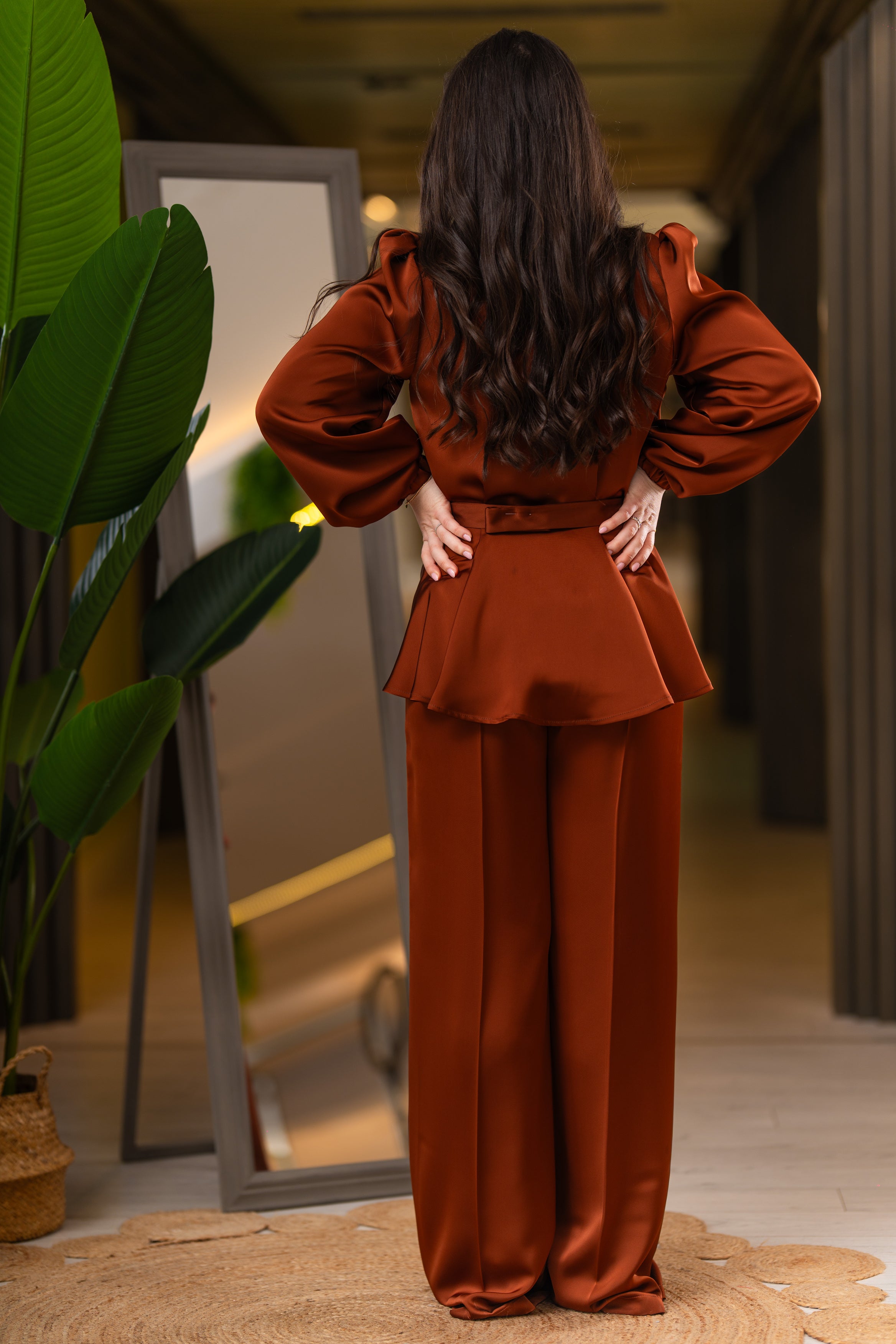 Tailleur kimono strass