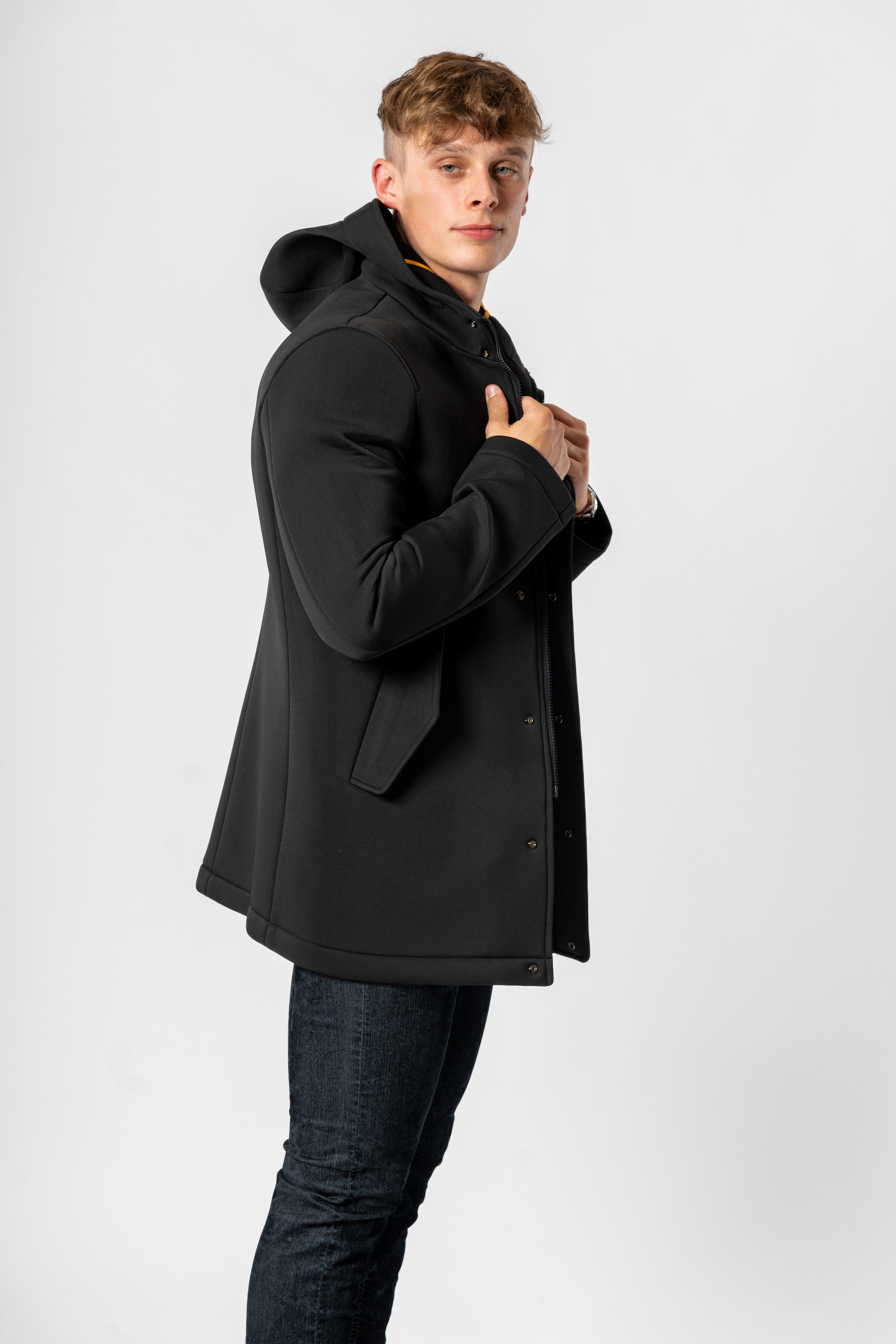 Giaccone stretch nero