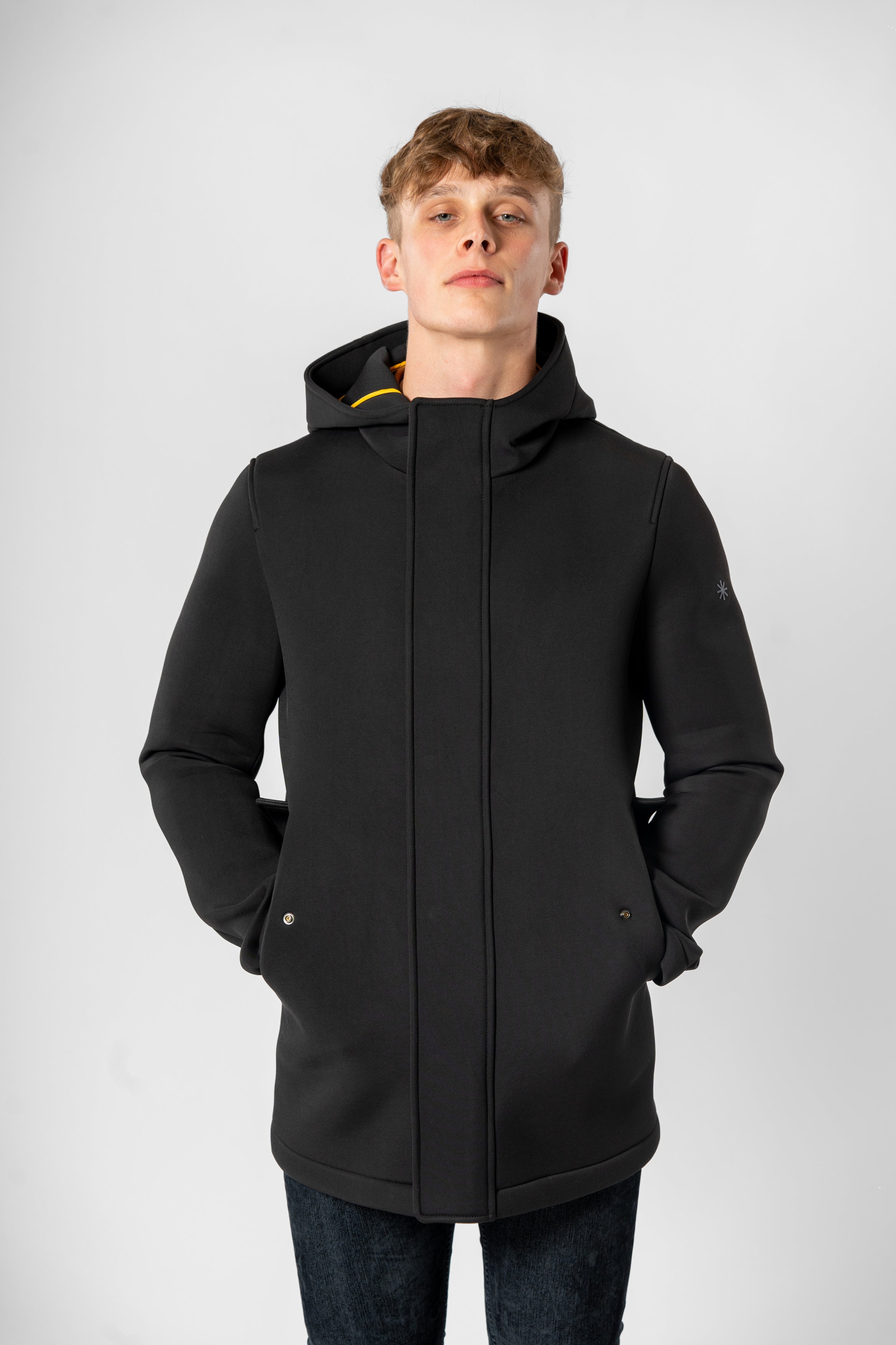 Giaccone stretch nero