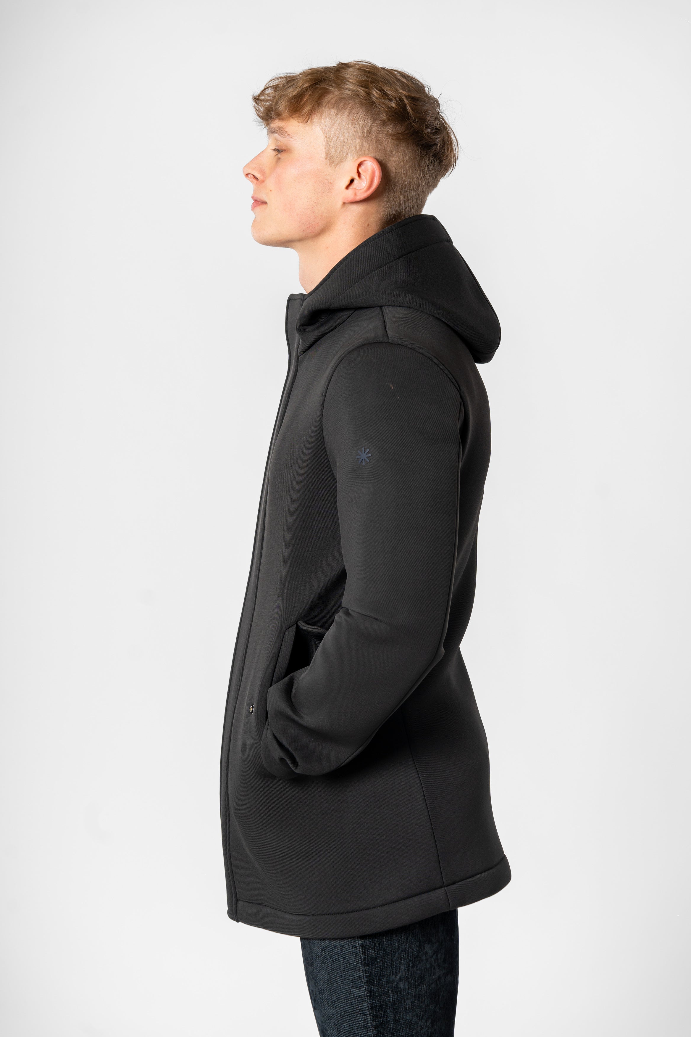 Giaccone stretch nero