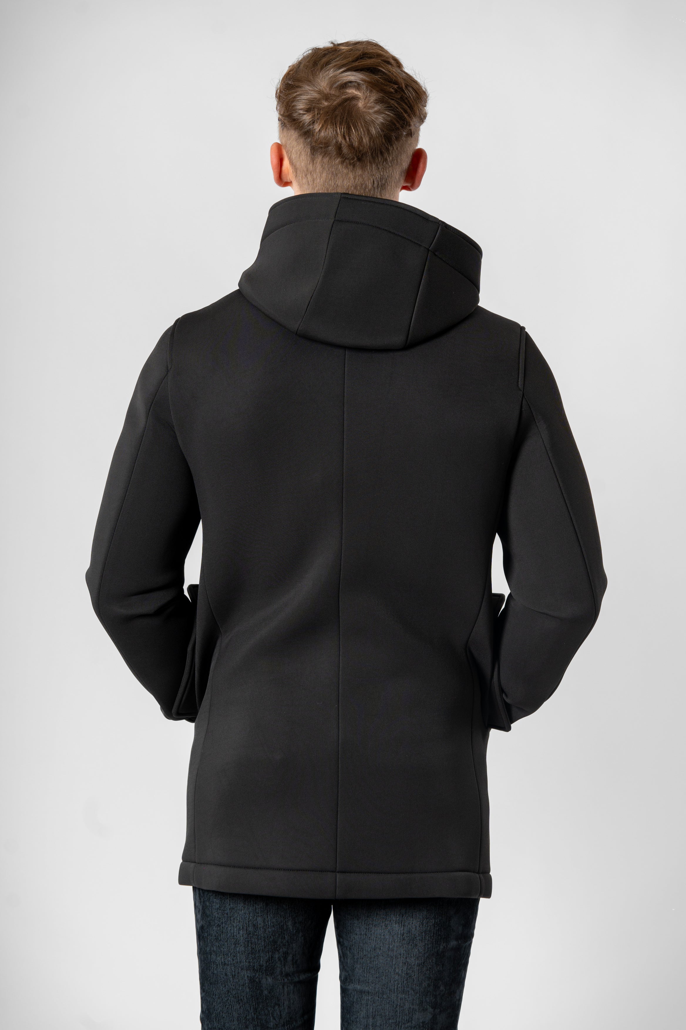 Giaccone stretch nero