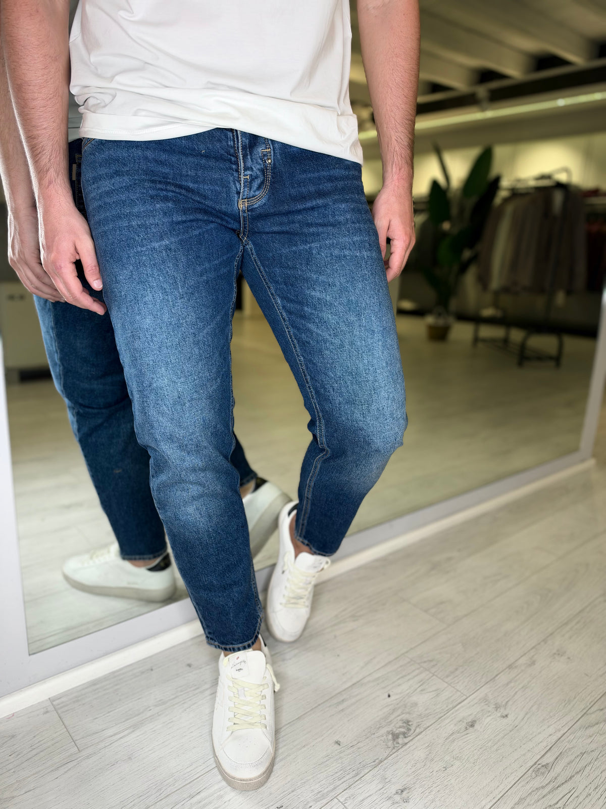Jeans Argon slim blu scuro